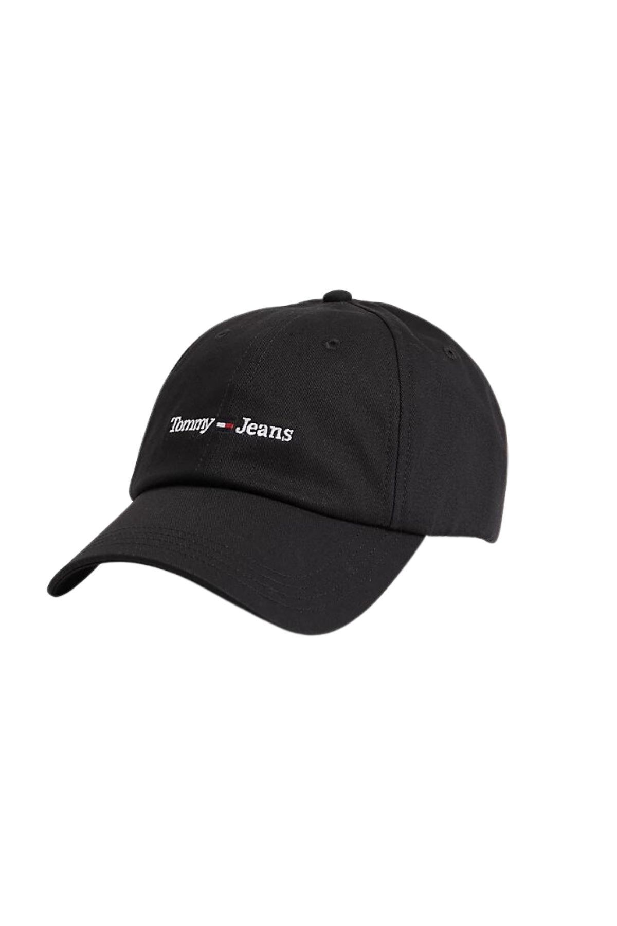 Tommy Hilfiger Erkek Marka Logolu Ve Imzalı Nefes Alabilen Delikli Metal Ayarlanabilirarkalı Siyah Spor Şapka Aw0a