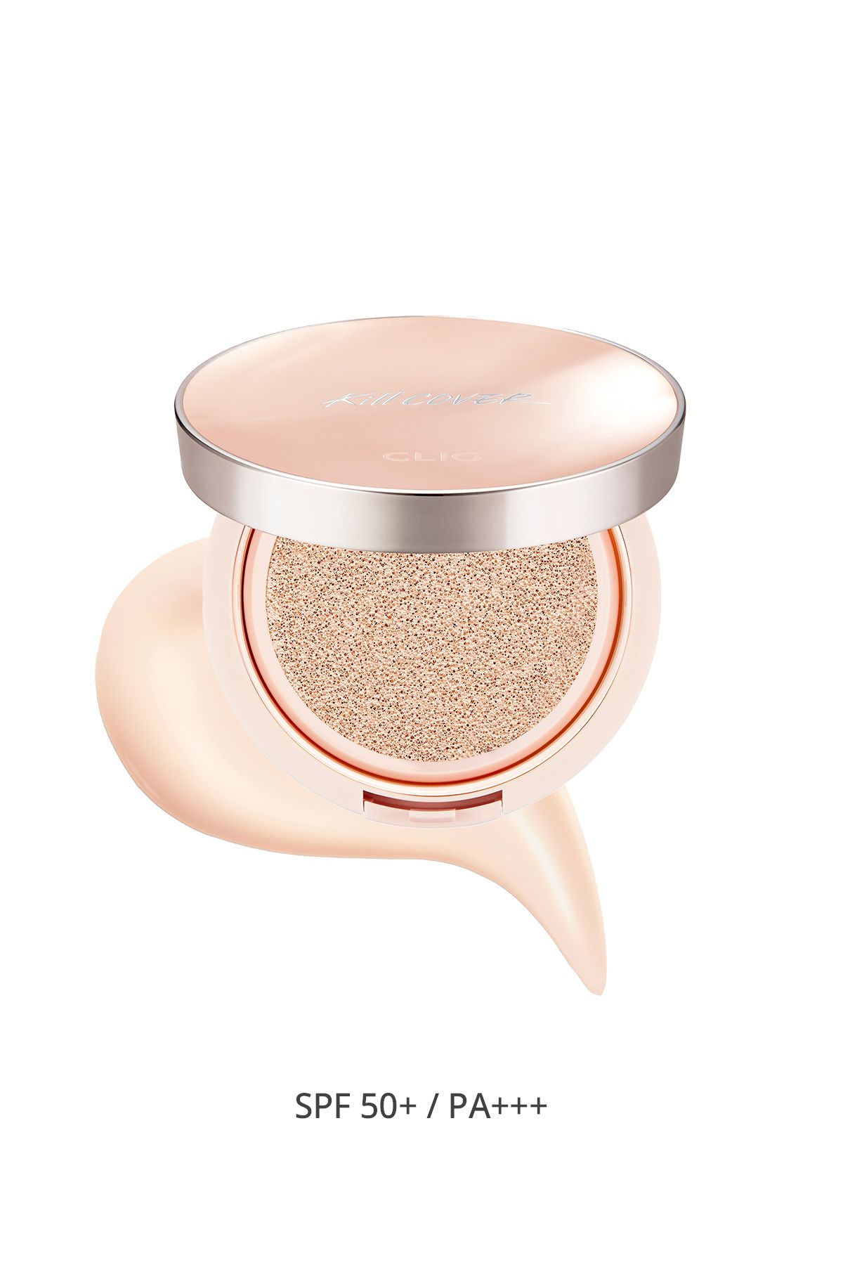 CLIO Işıltılı Görünüm Sunan Cushion Clio Kill Cover Glow Fitting Cushion+Refill (2 Lingerie) Spf50+PA+++