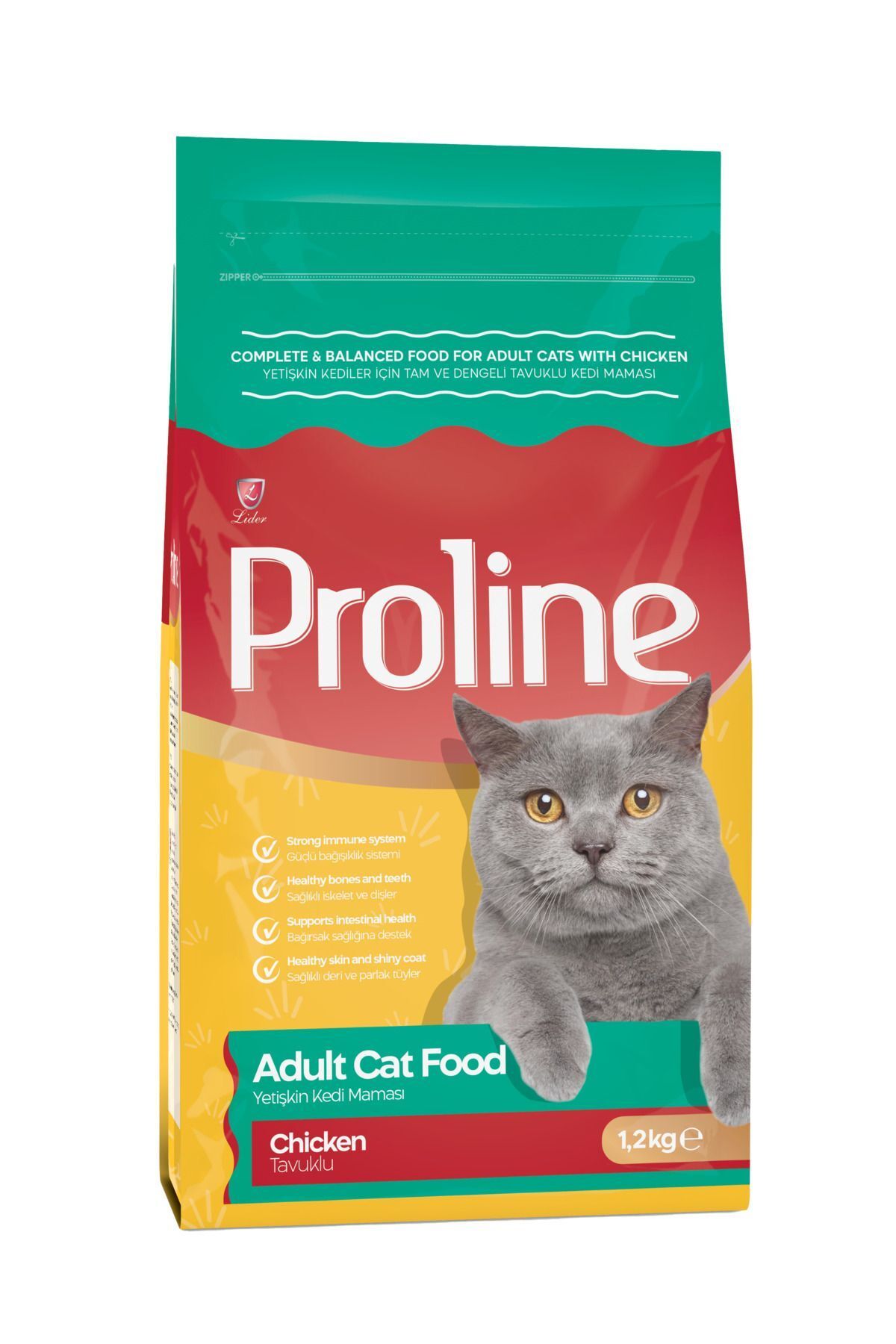 Proline Proline Tavuklu Kısırlaştırılmış (Sterilised) Yetişkin Kedi Maması 1,2 kg