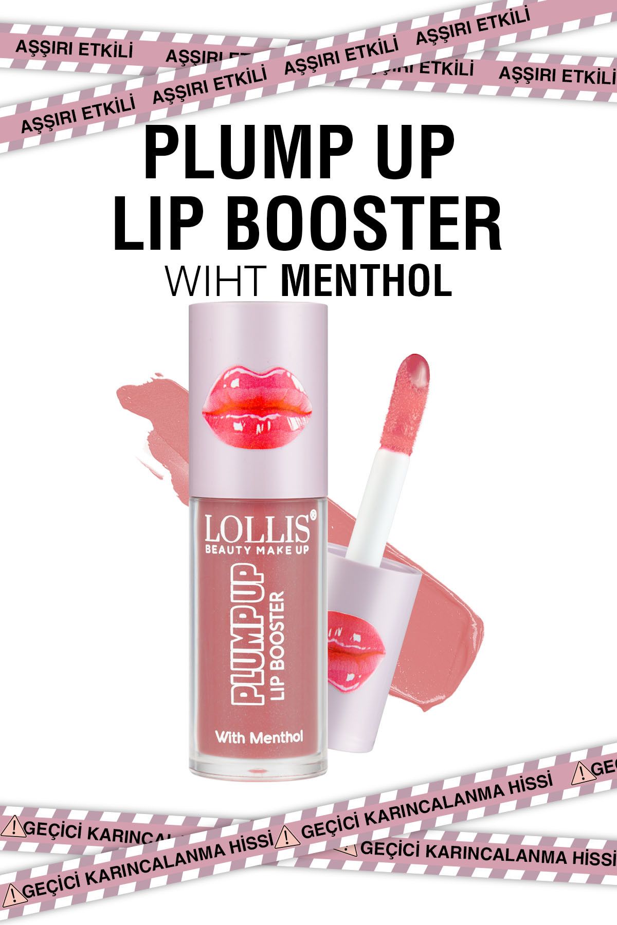 Lollis Plump Up Lip Booster 04 / Dolgun Görünüm Veren Dudak Parlatıcısı 04