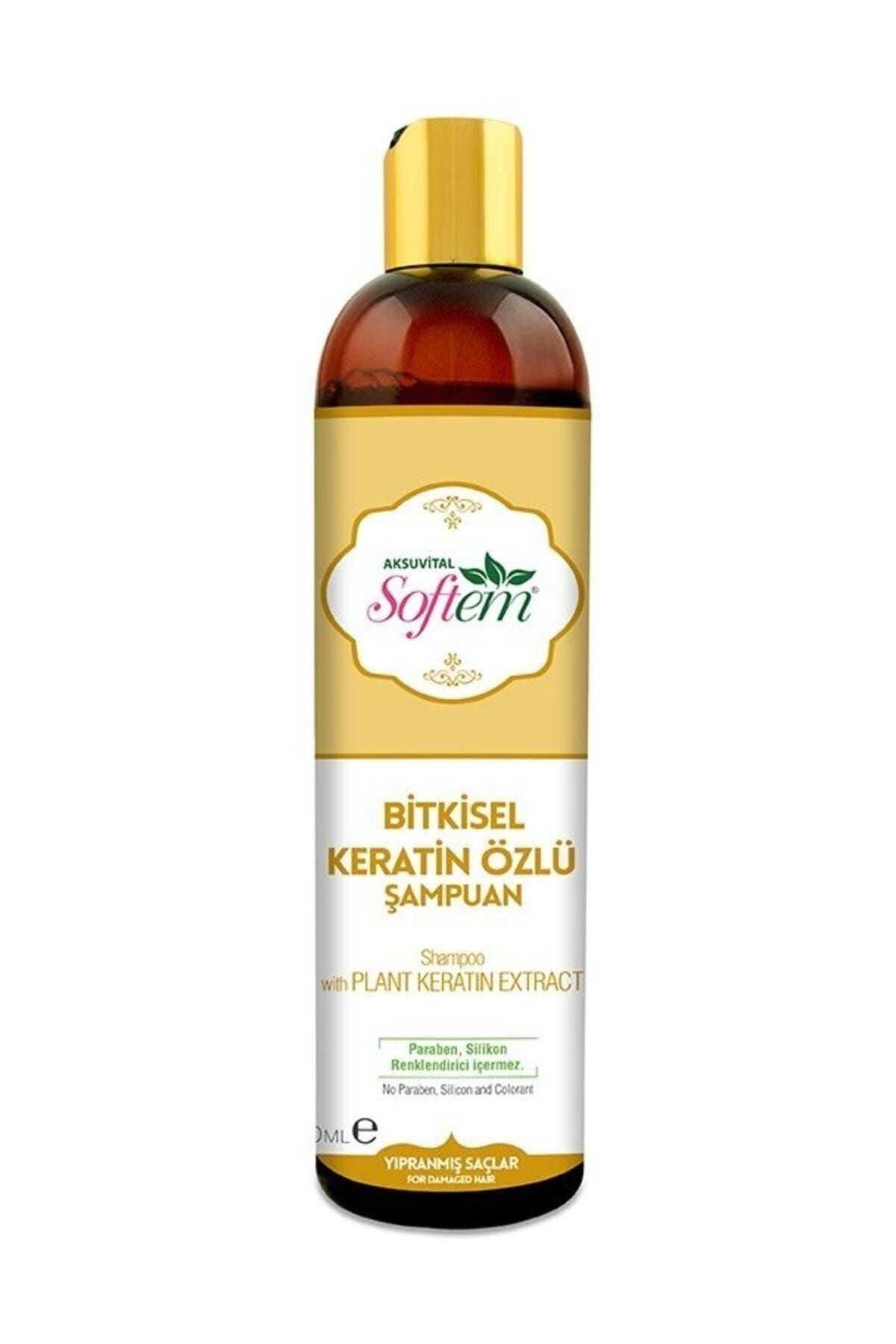 Softem Bitkisel Keratin Şampuan 400 ml