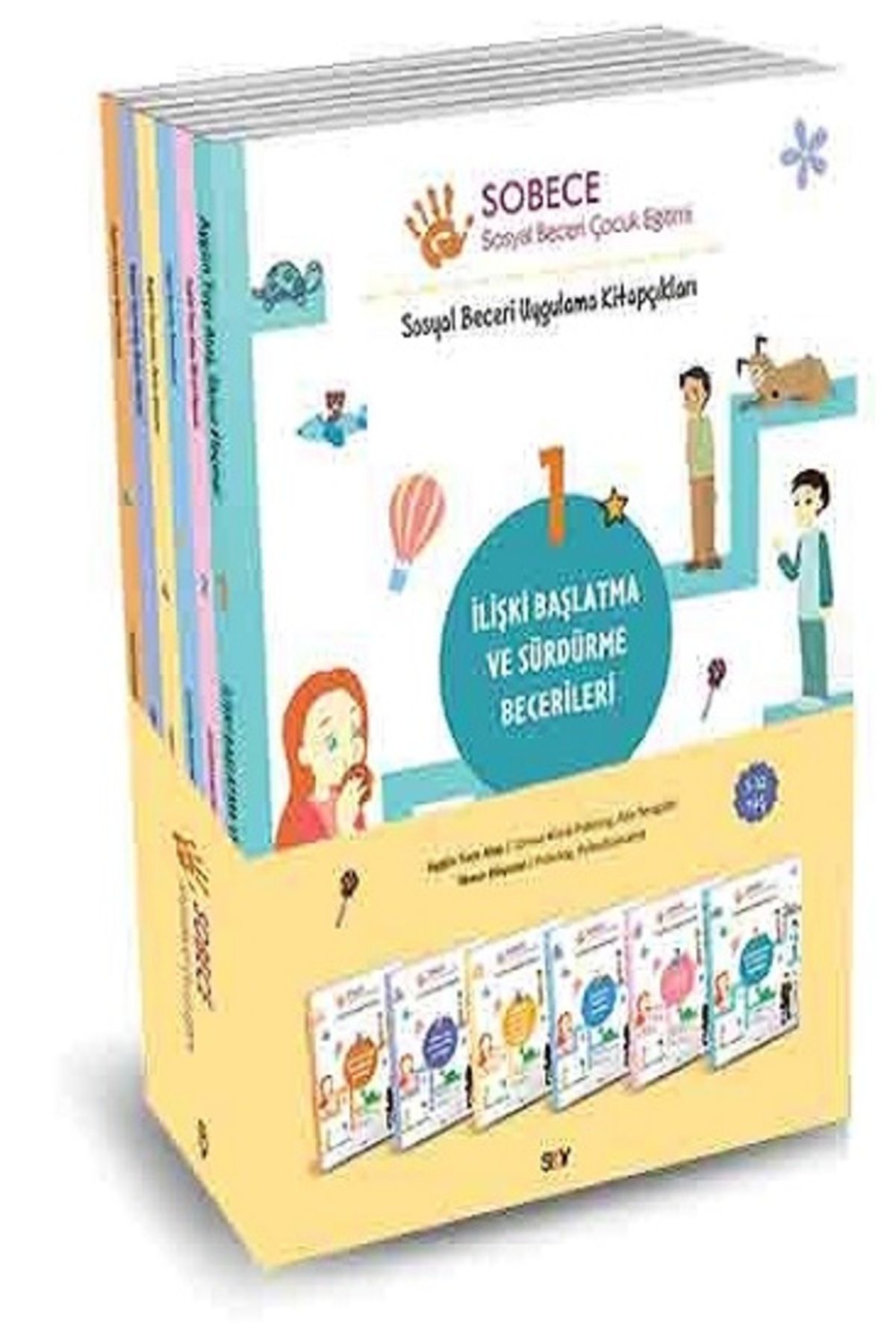 Say Yayınları Sobece-sosyal Beceri Çocuk Eğitimi Seti-6 Kitap Takım