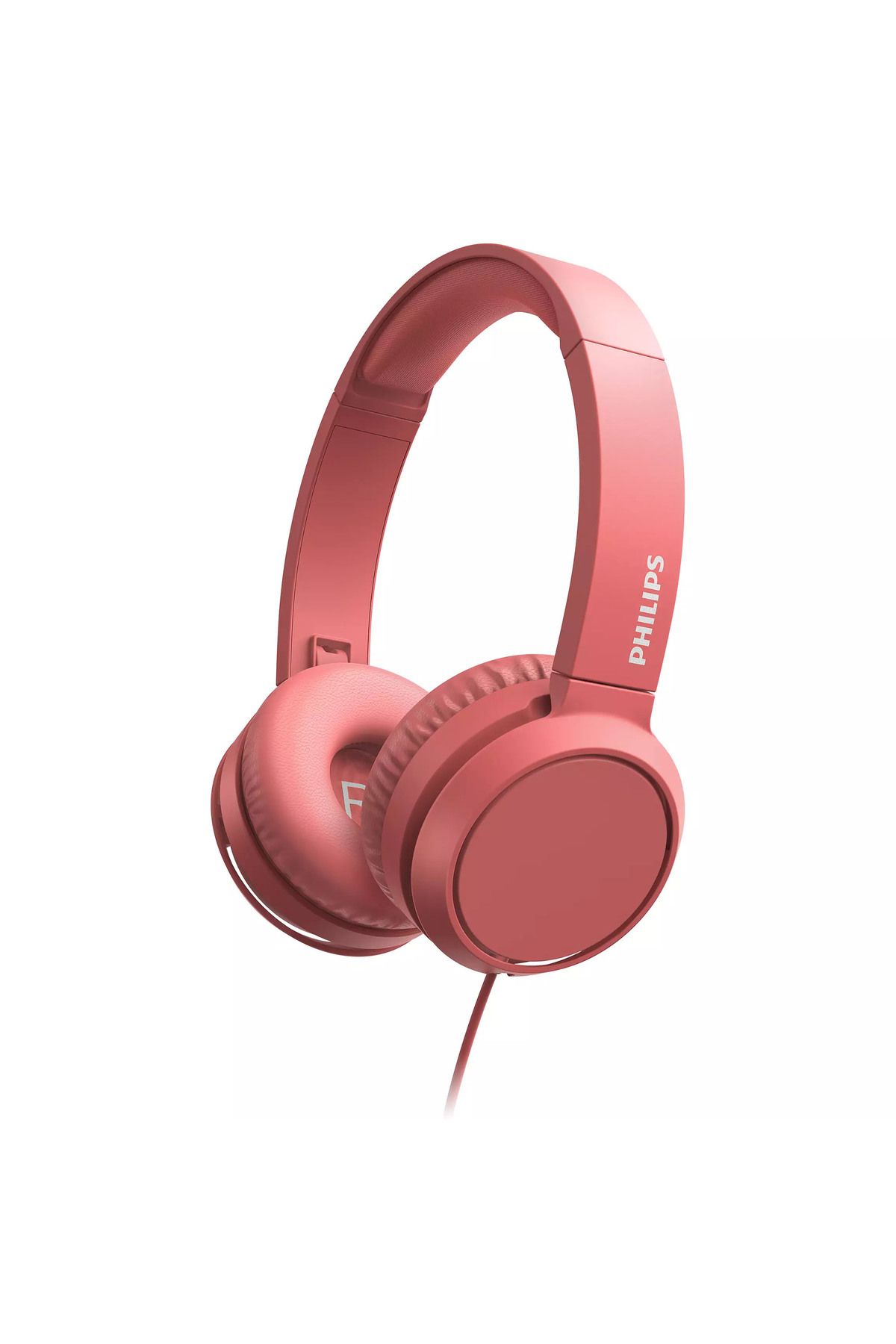 Philips Tah4105rd Kırmızı Mikrofonlu Kablolu Kulak Üstü Kulaklık