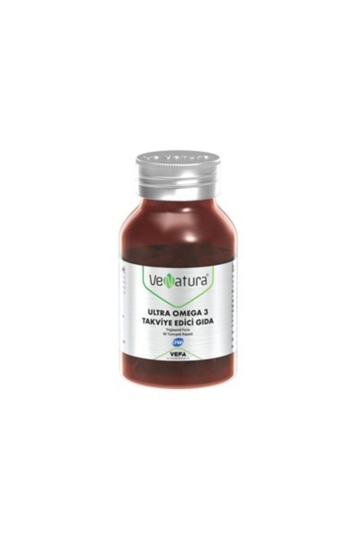 Venatura Ultra Omega 3 60 Kapsül Takviye Edici Gıda