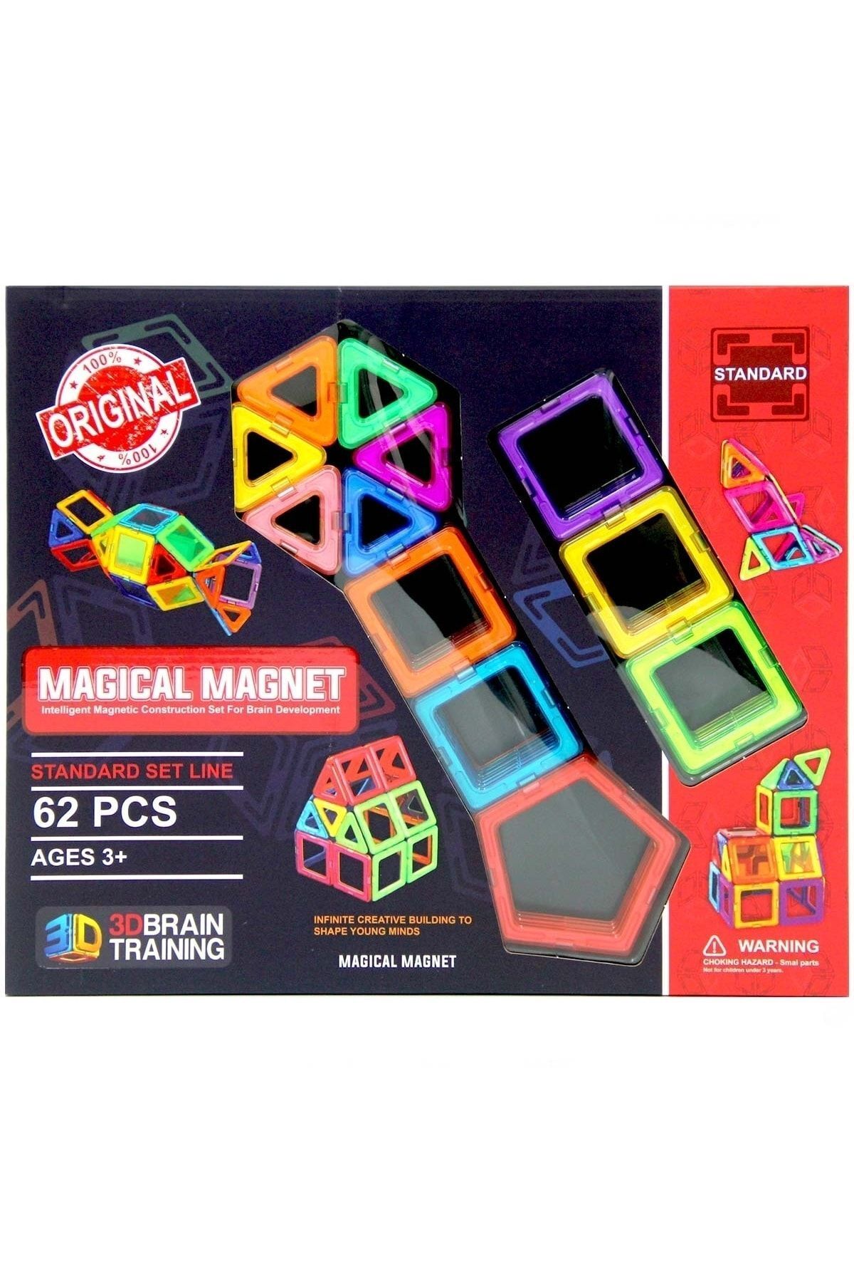 Magical Magnet 62 Parça Manyetik Oyun Seti