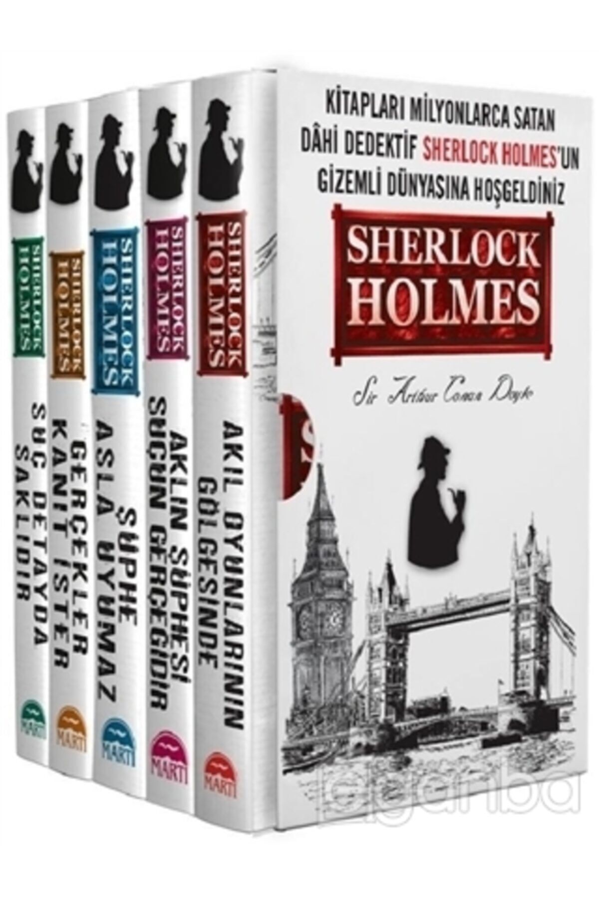 Martı Yayınları Sherlock Holmes Set ( 5 Kitap )