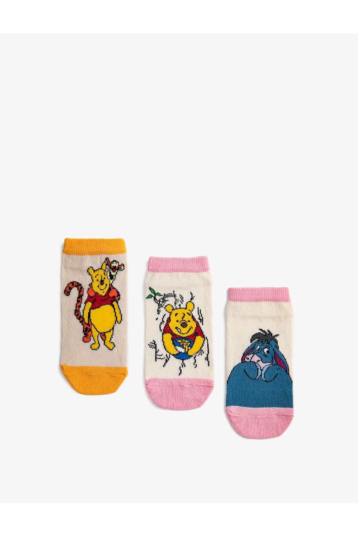 Koton 3’lü Winnie The Pooh Baskılı Çorap Seti Lisanslı
