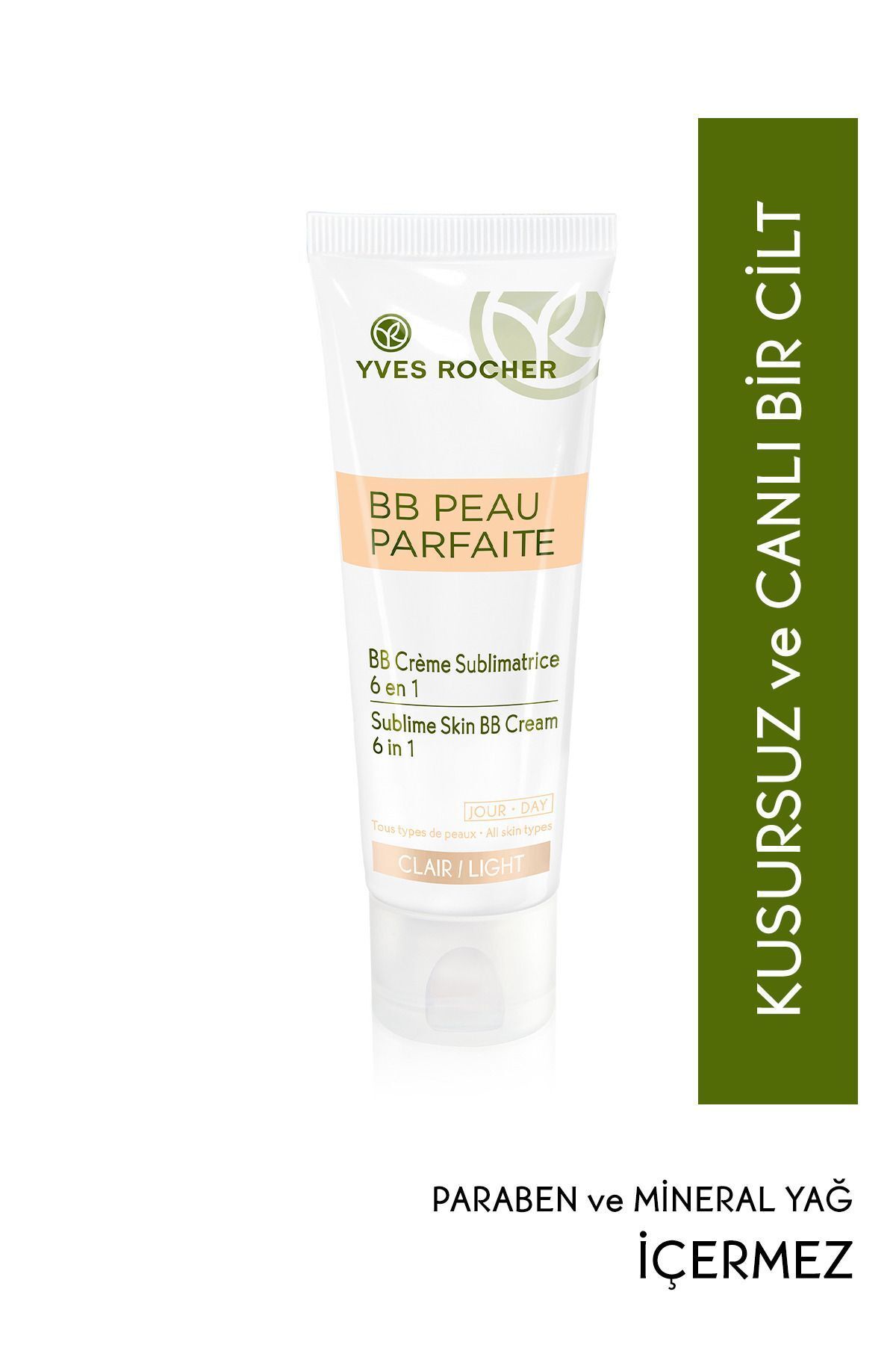 Yves Rocher BB Krem - Tüm Ciltler / Peau Parfaite - Light-50 ml + Alterra Aloe Vera Jel