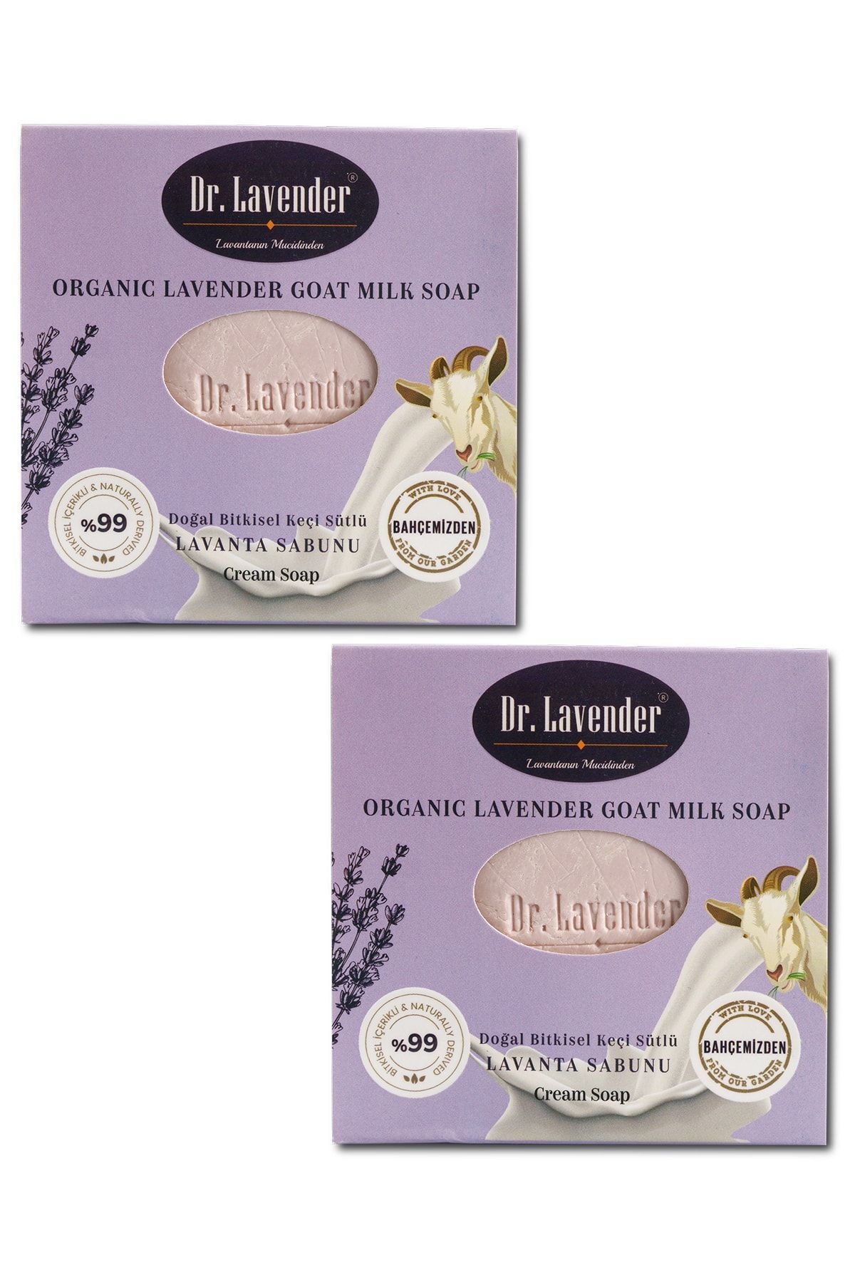 Gallipoli Lavender Lavanta Yağlı Keçi Sütü Sabunu 2 Adet 100 gr