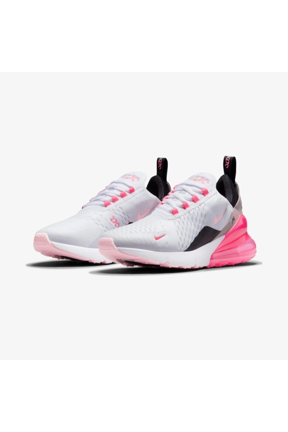 Nike Air Max 270 Ess Spor Ayakkabı Beyaz/pembe Renk Kadın Sneaker Ayakkabı