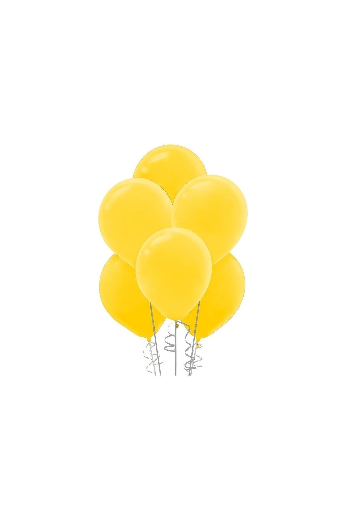 HKNYS 40 Adet Sarı Renk Pastel Balon-pastel-soft Balon-dogum Günü Parti Balonları