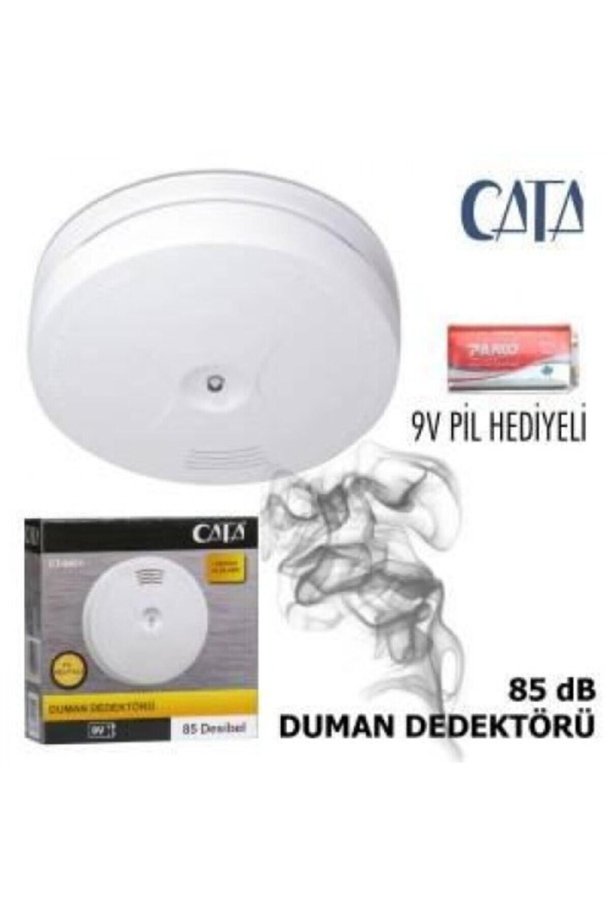 Cata Ct-9451 9v Pilli Duman Dedektörü
