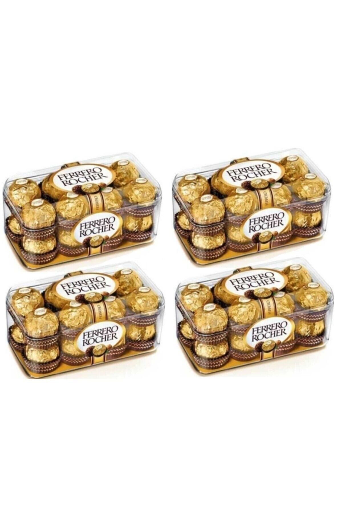 Ferrero Rocher Fındıklı Çikolata Set 4'lü 200 Gr