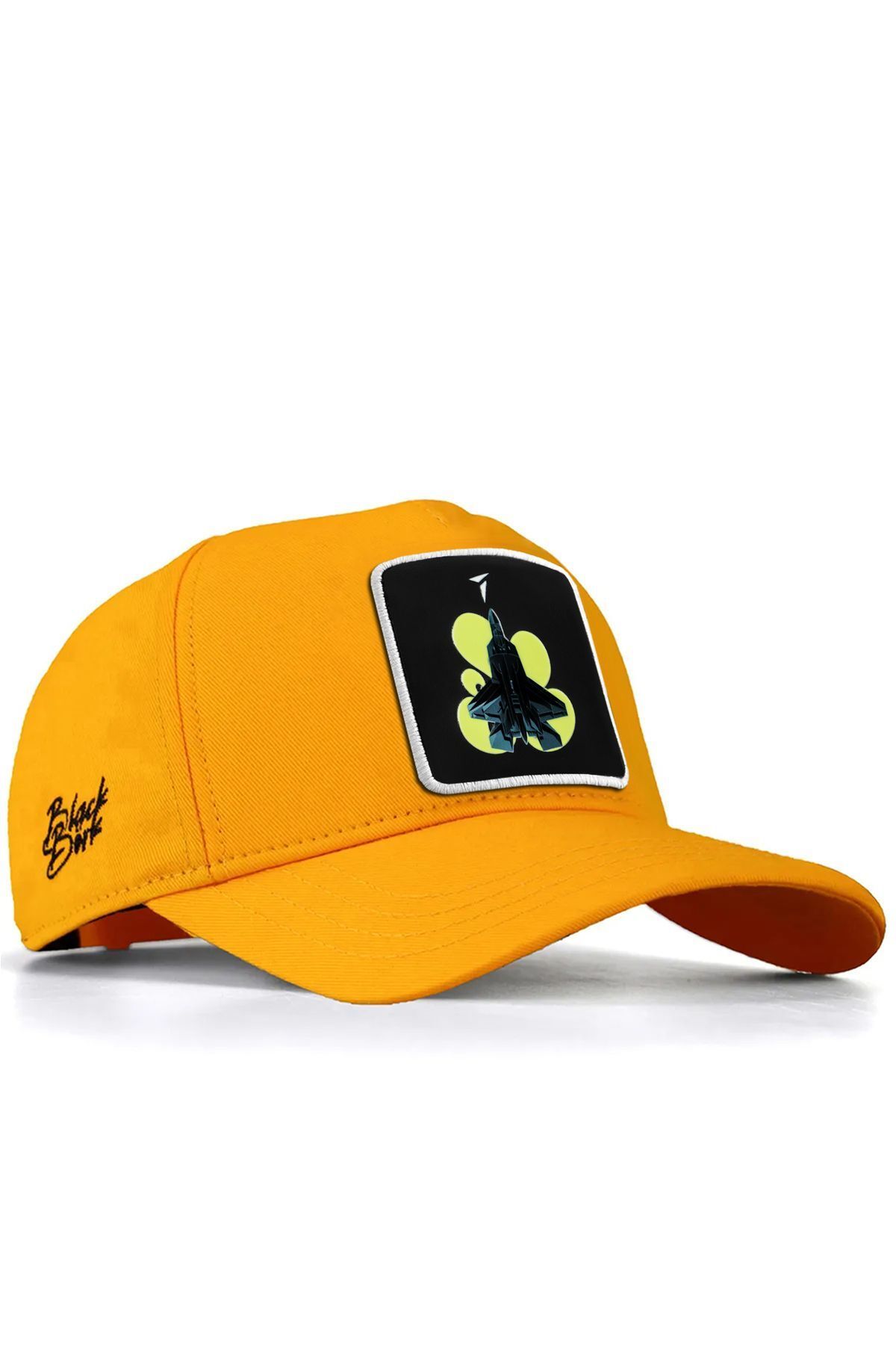 BlackBörk V1 Baseball Manevra Kaan Lisanlı Sarı Şapka