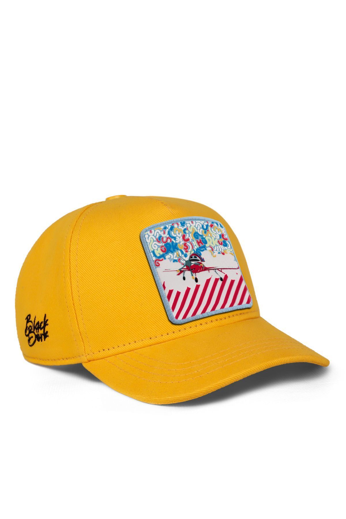 BlackBörk V1 Baseball Karnaval Hürkuş Lisanlı Sarı Çocuk Şapka
