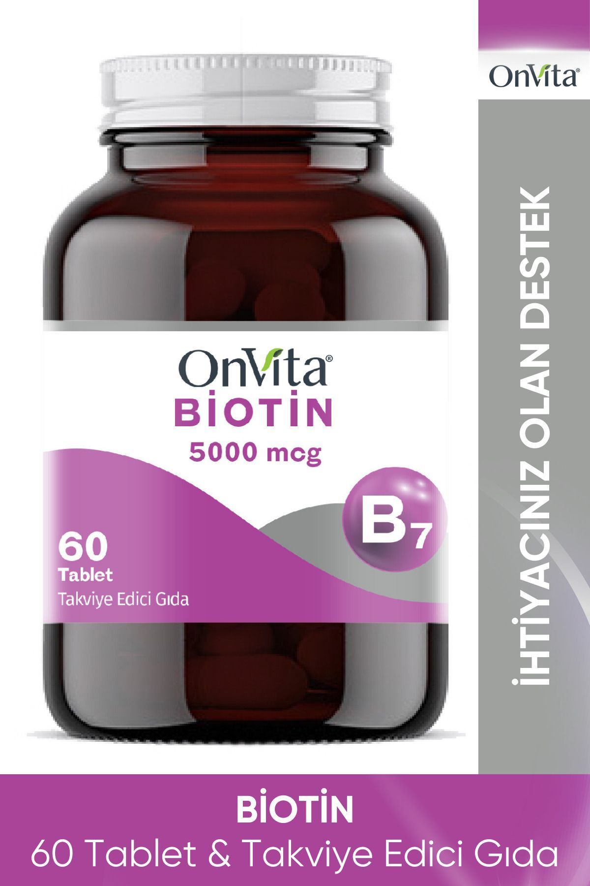 Onvita Biotin 5000 Mcg