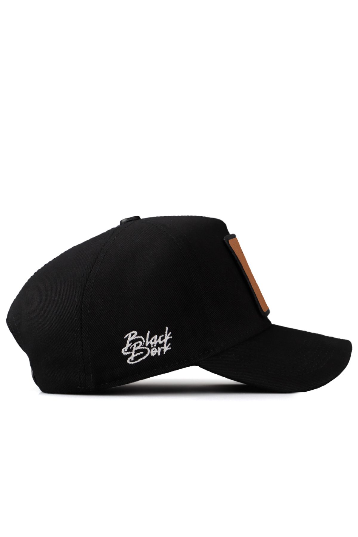 BlackBörk V1 Baseball Aslan - 13cs Kod Logolu Unisex Siyah Şapka (CAP)