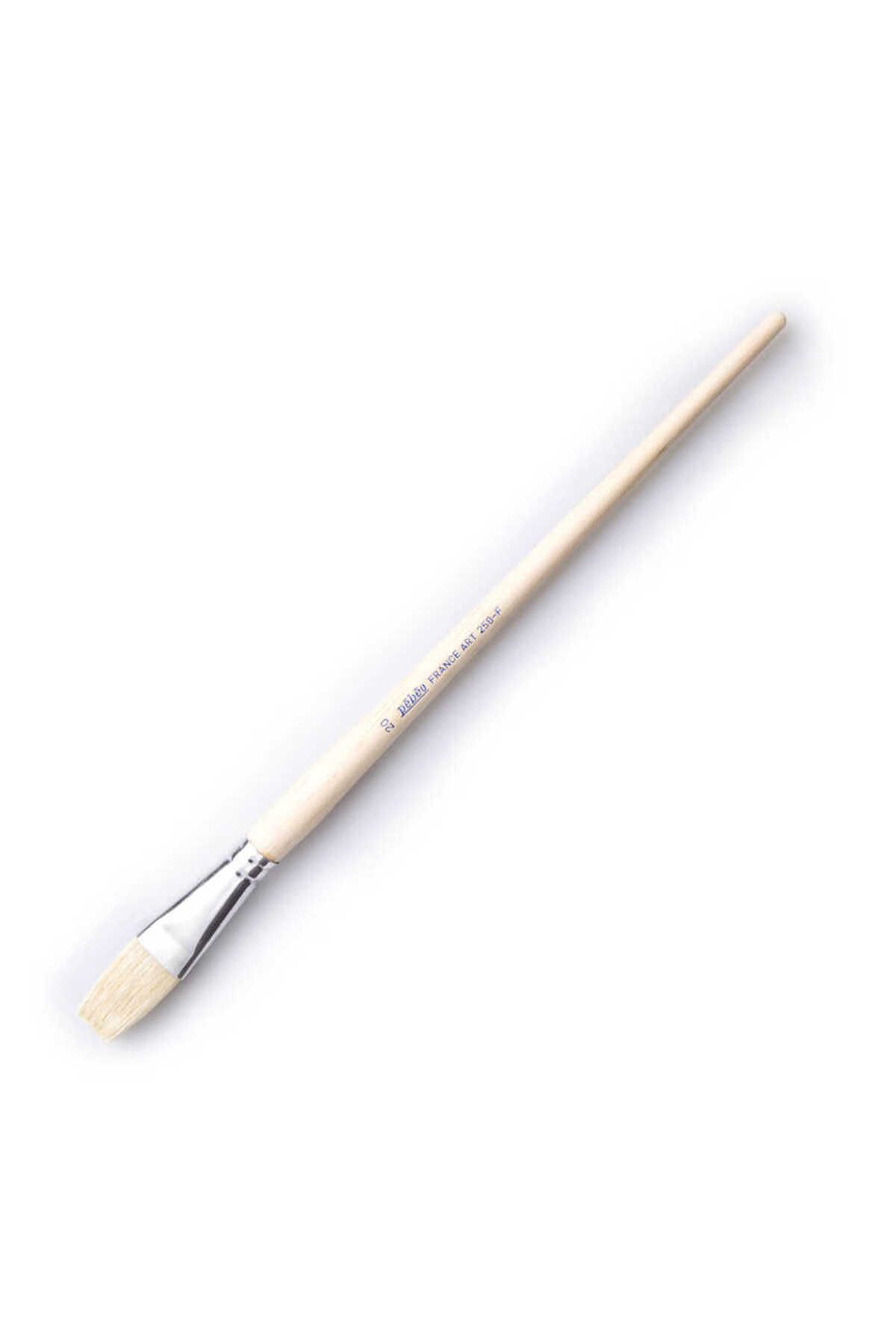 Pebeo 258f - 20 Beyaz Uzun Kıl Yağlı Boya Fırçası