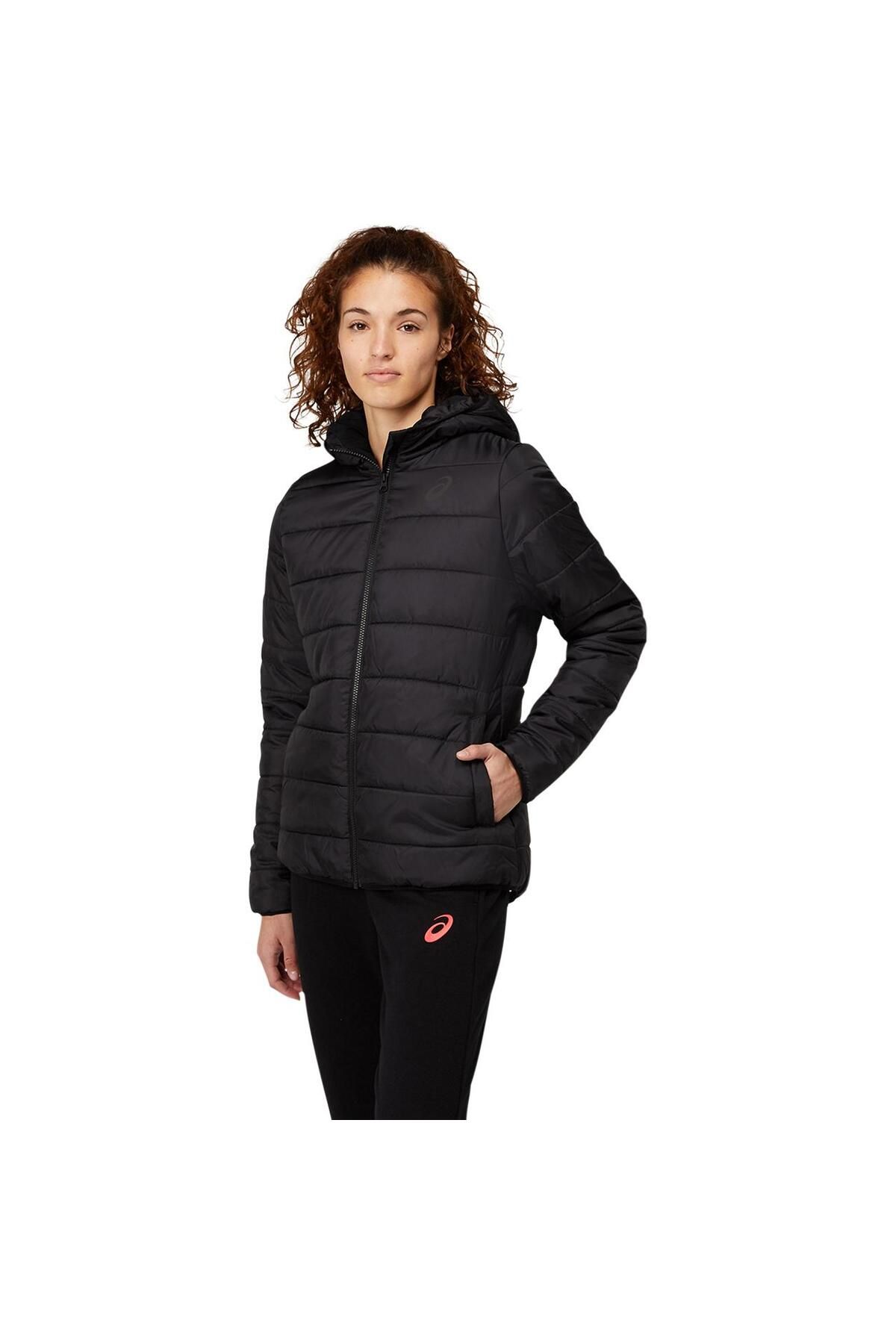 Asics Padded Jacket W Kadın Siyah Ceket 2032c155-001