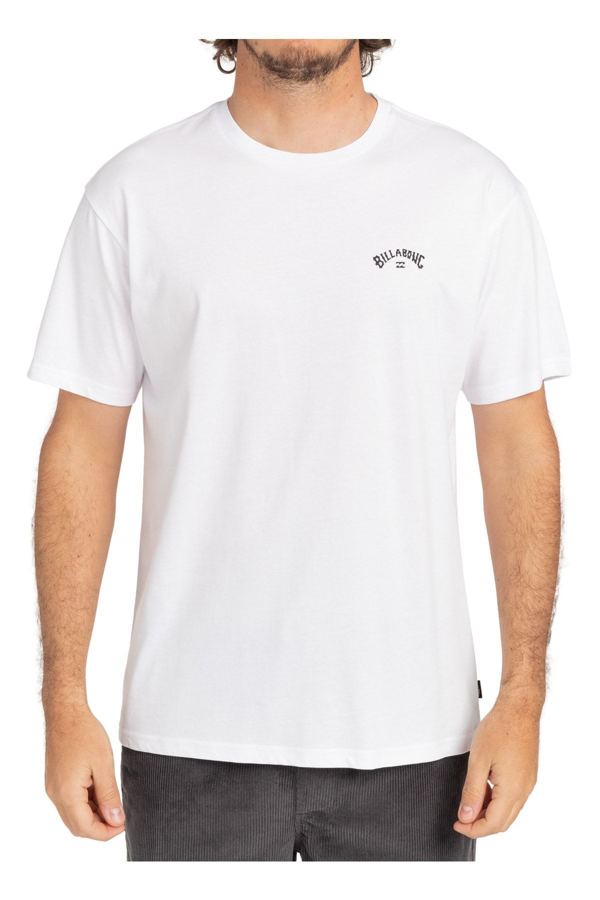 Billabong Yuvarlak Yaka Beyaz Erkek T-shirt C1ss65bıp2 Arch Wave Ss