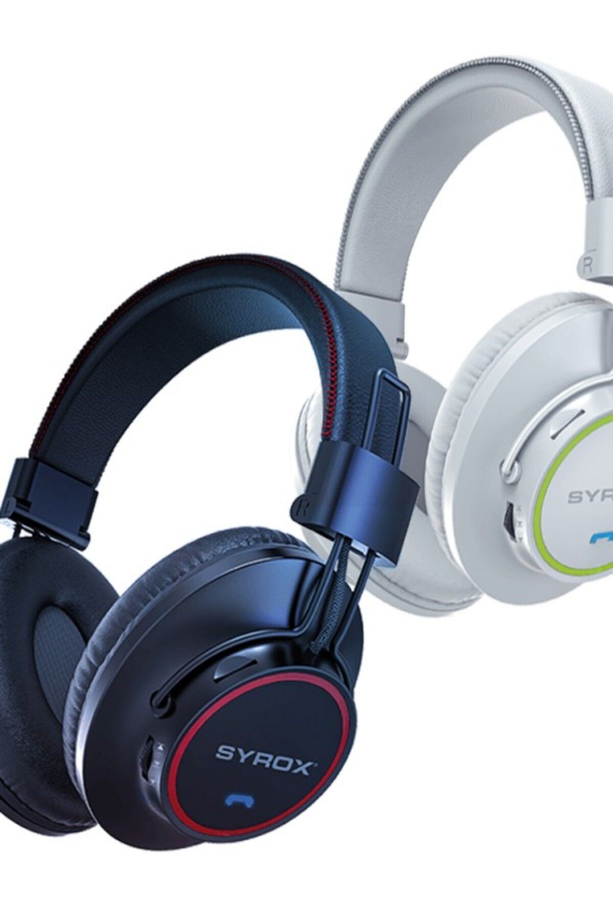 Syrox S26 Kablosuz Bluetooth Kulaklık Hafıza Kartlı Beyaz Ymtek80889099