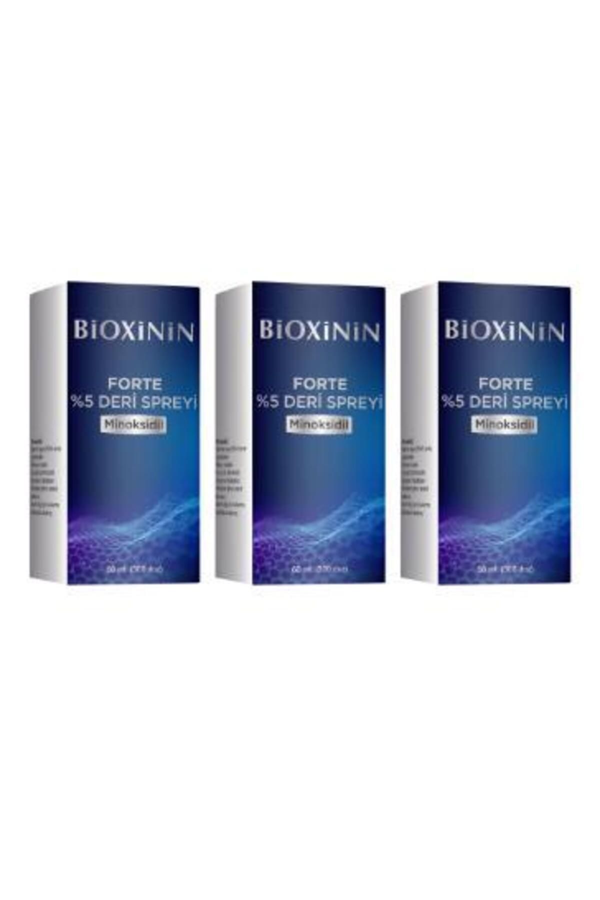 Bioxinin Minoksidil %5 Deri Spreyi 60 ml 3 Paket