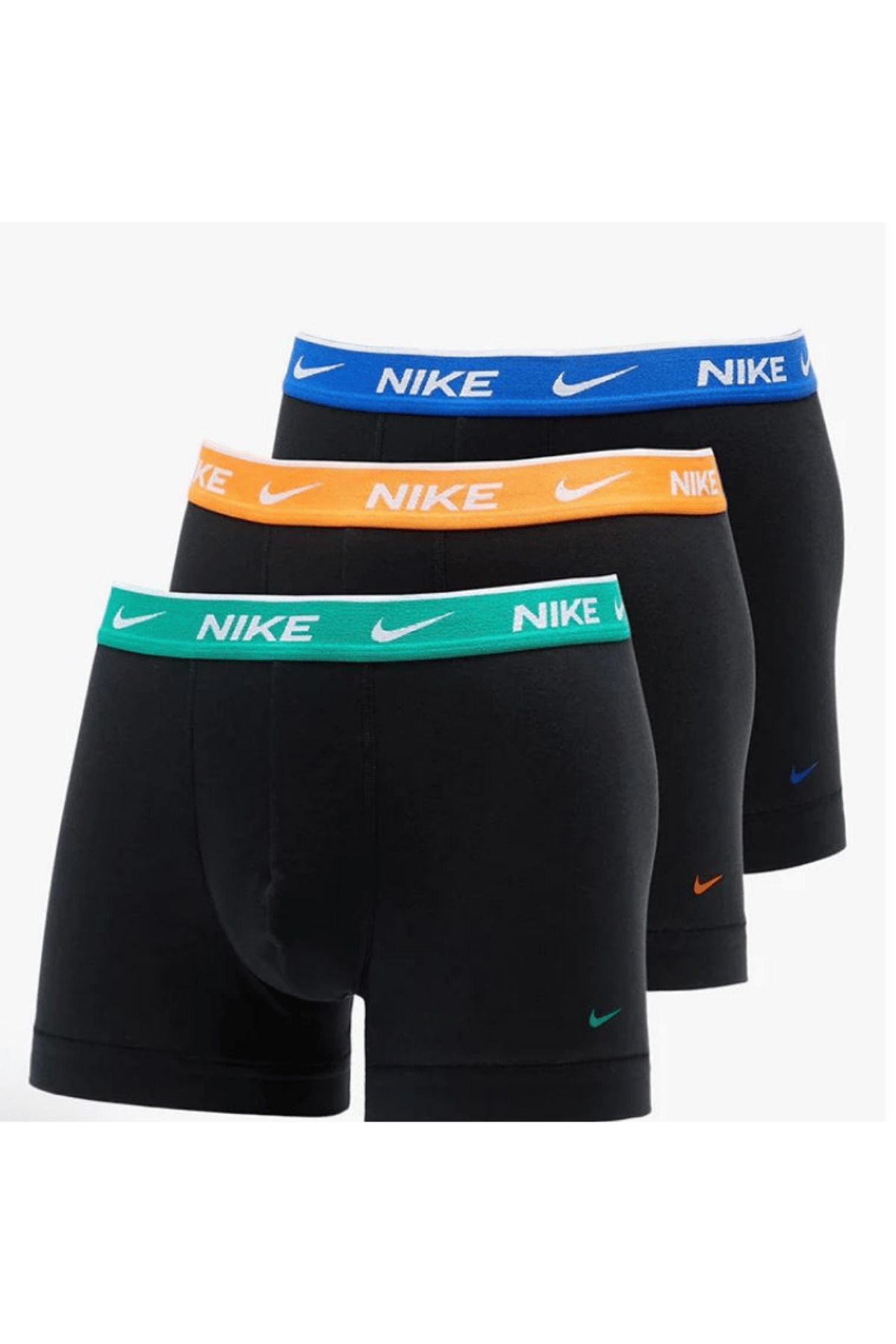 Nike Erkek Nike Marka Logolu Elastik Bantlı Günlük Kullanıma Uygun SİYAH Boxer 0000KE1008-LBE