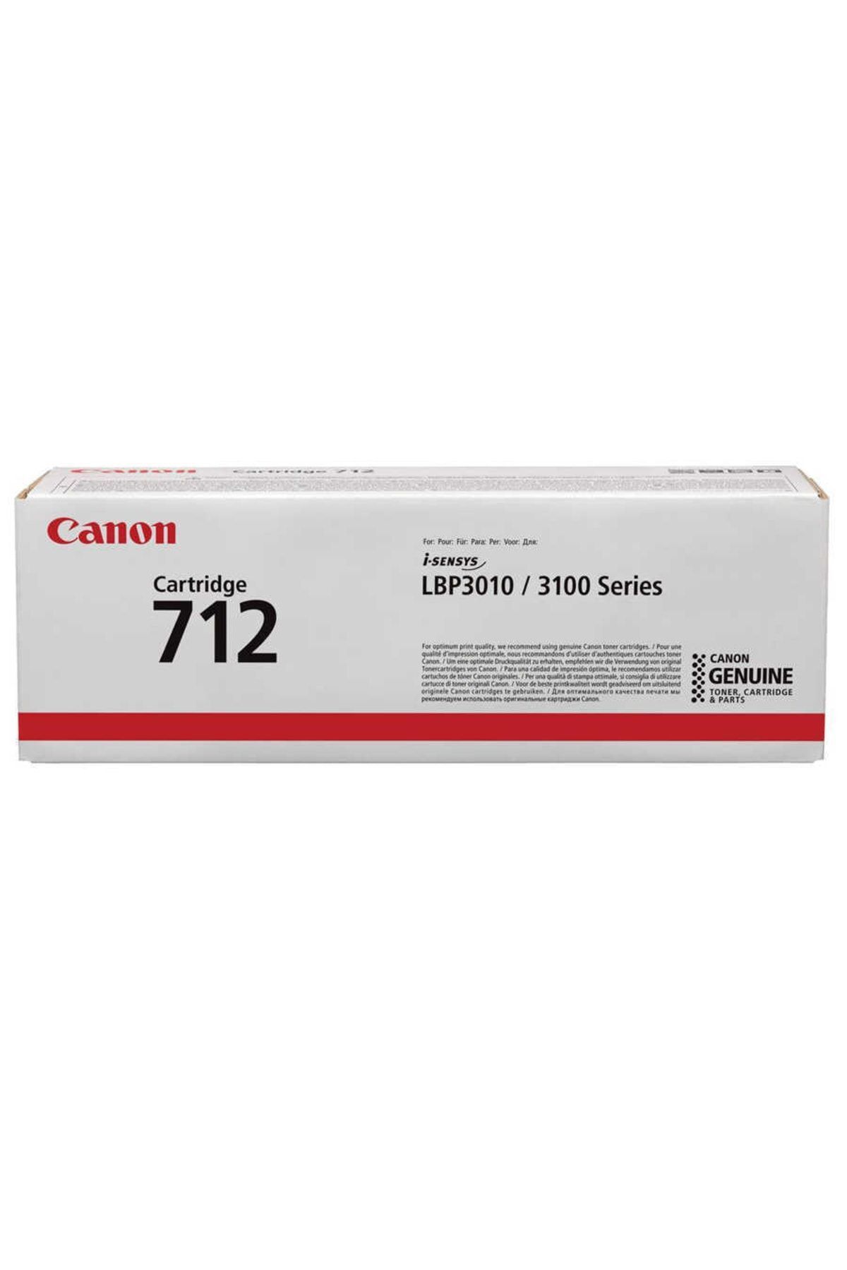 Canon Crg-712 Lbp3010/lbp3100 Siyah Crg-712 Laser Yazıcı Toneri