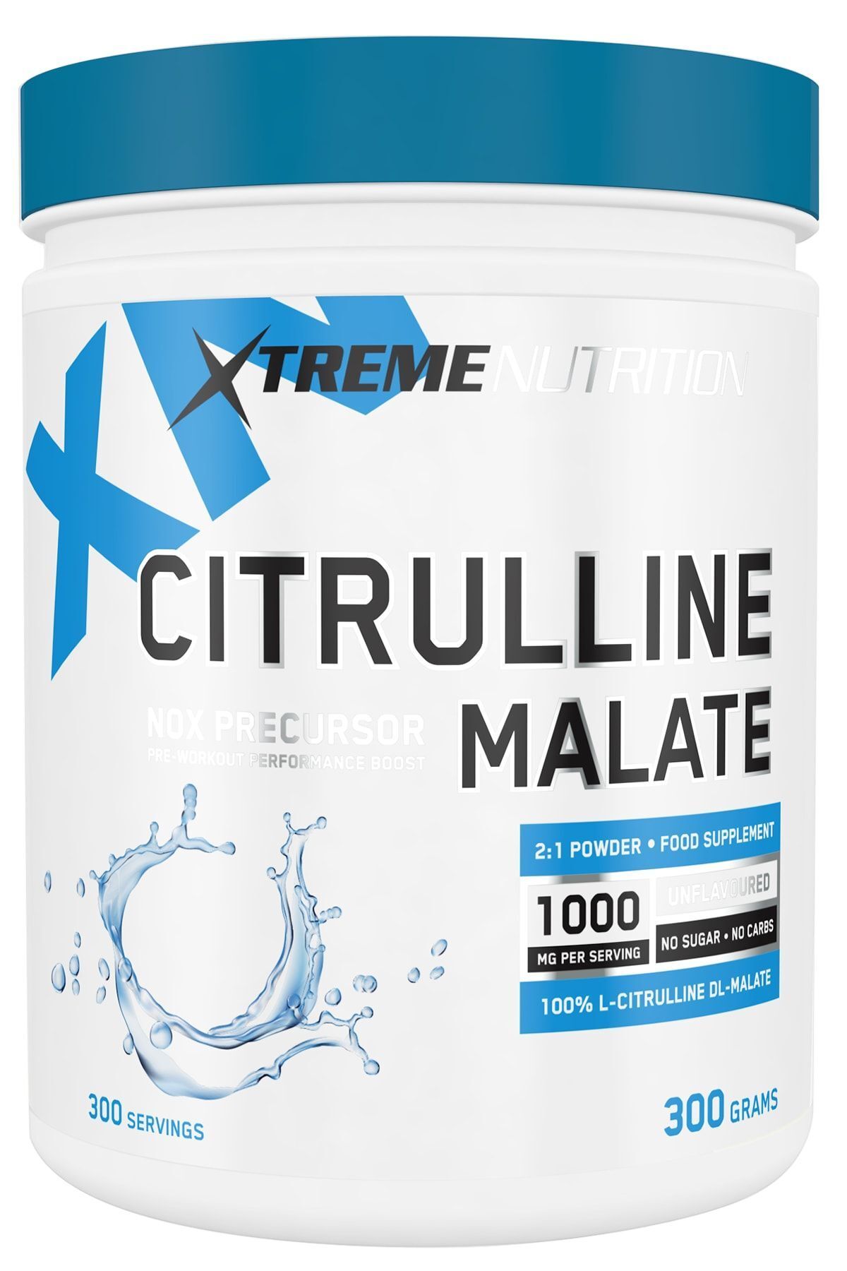 Xtreme Nutrition Citrulline Malate - 300 G - Aromasız - Saf Sitrülin Malat - 300 Servis