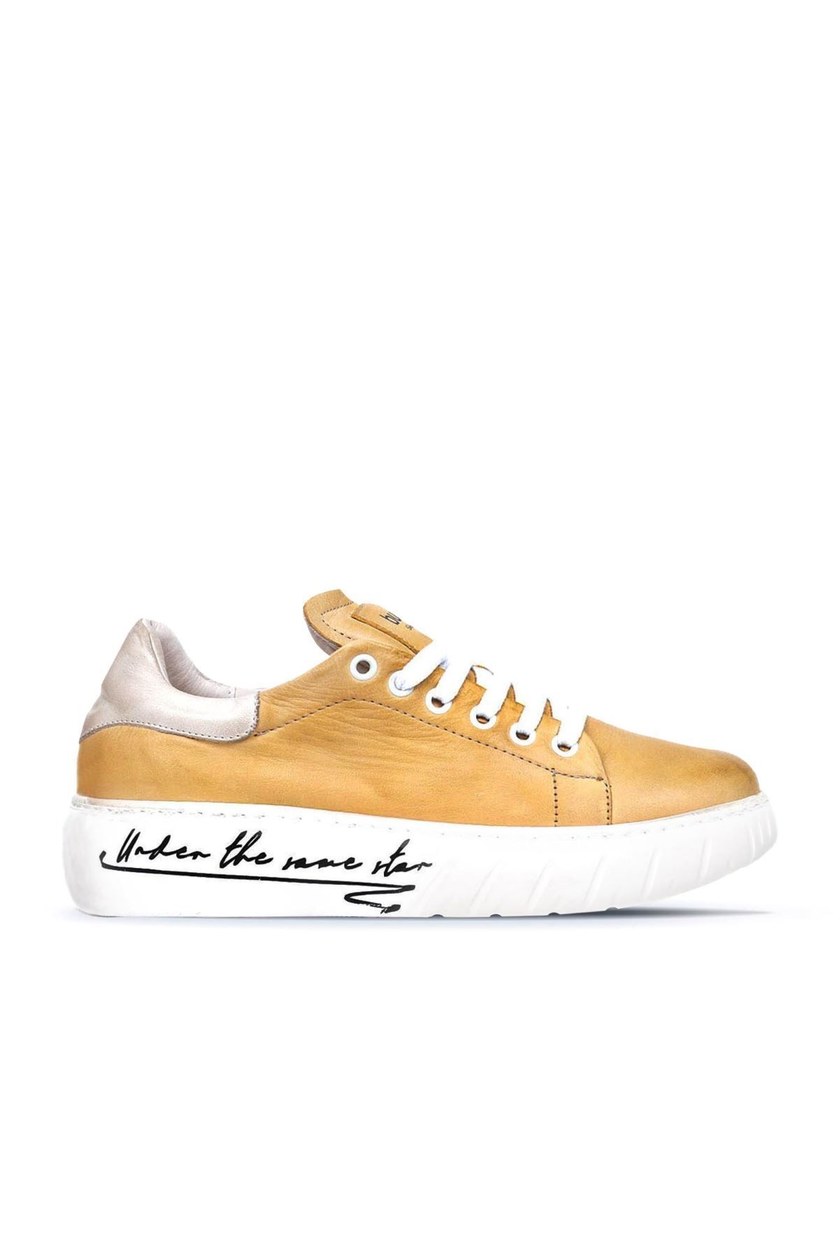 BUENO Shoes Sarı B75c02 Kadın Spor Ayakkabı