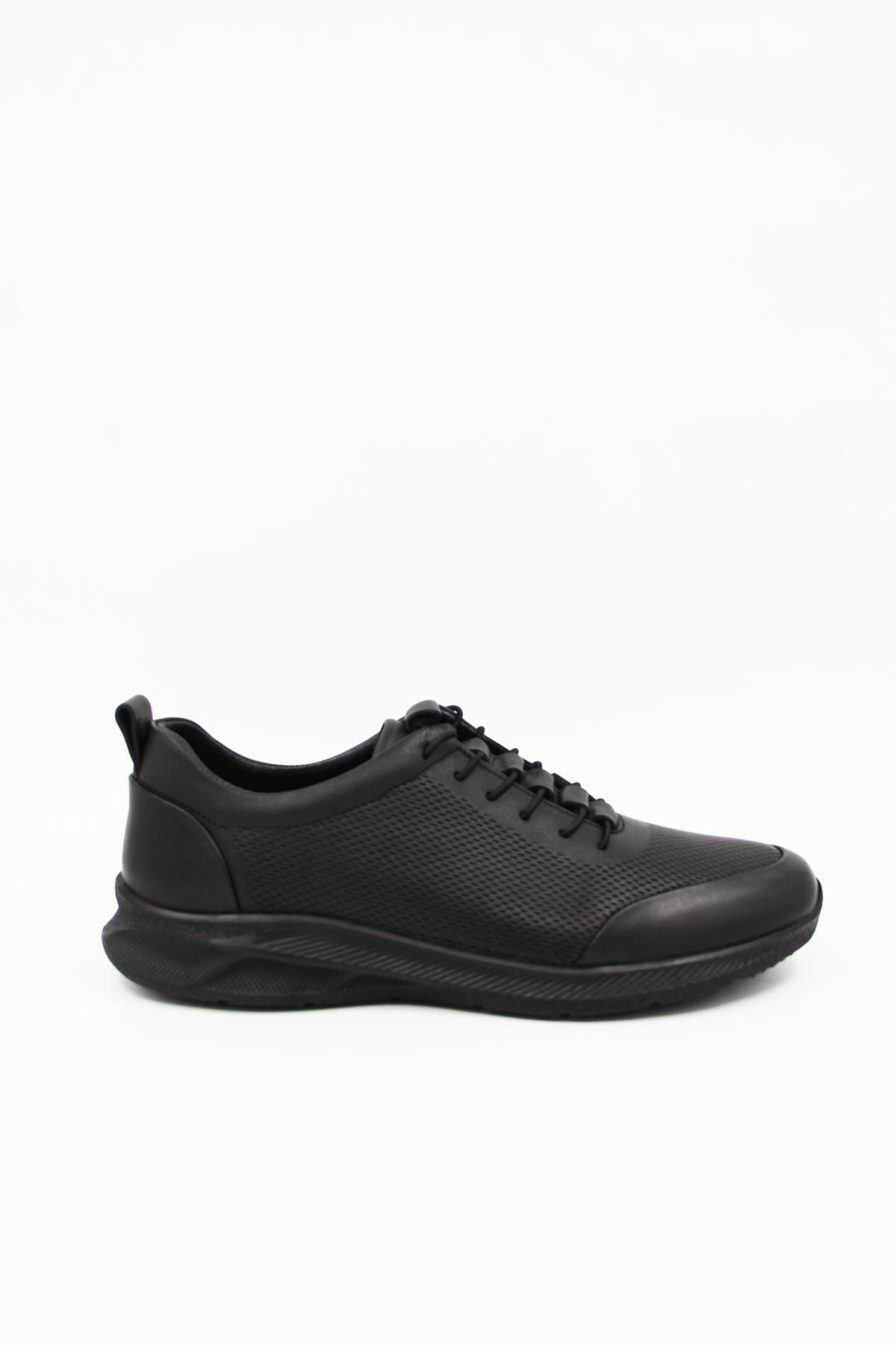 Ceyo 2430 Erkek Comfort Ayakkabı - Siyah