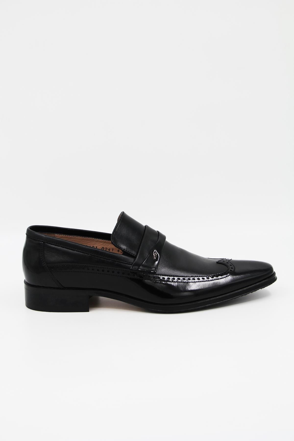 Nevzat Onay L0241-018 Erkek Klasik Ayakkabı - Siyah