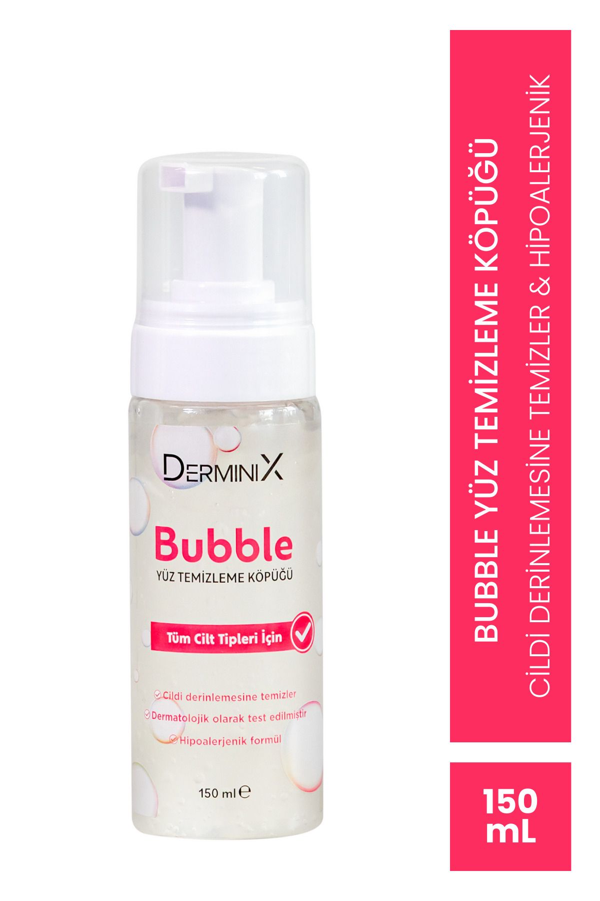 Derminix Bubble Cilt Temizleme Köpüğü