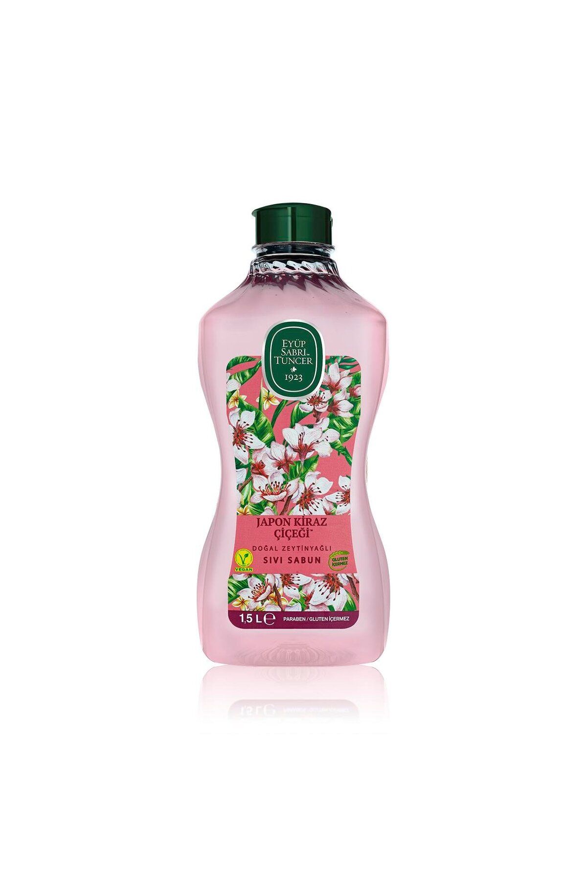 Eyüp Sabri Tuncer Japon Kiraz Çiçeği Doğal Zeytinyağlı Sıvı Sabun 1.5 Lt