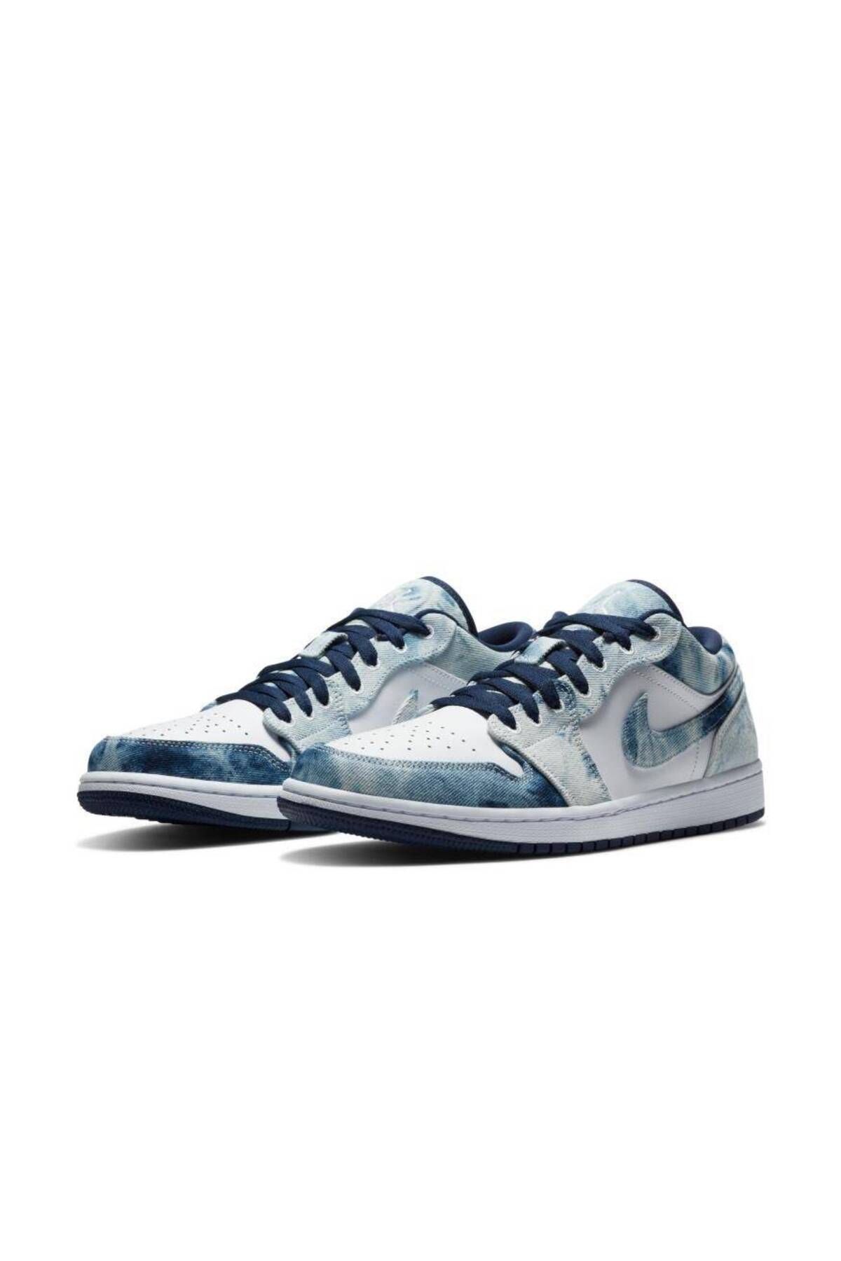 Nike Air Jordan 1 Low SE Erkek Mavi/Beyaz Renk Basketbol Ayakkabısı