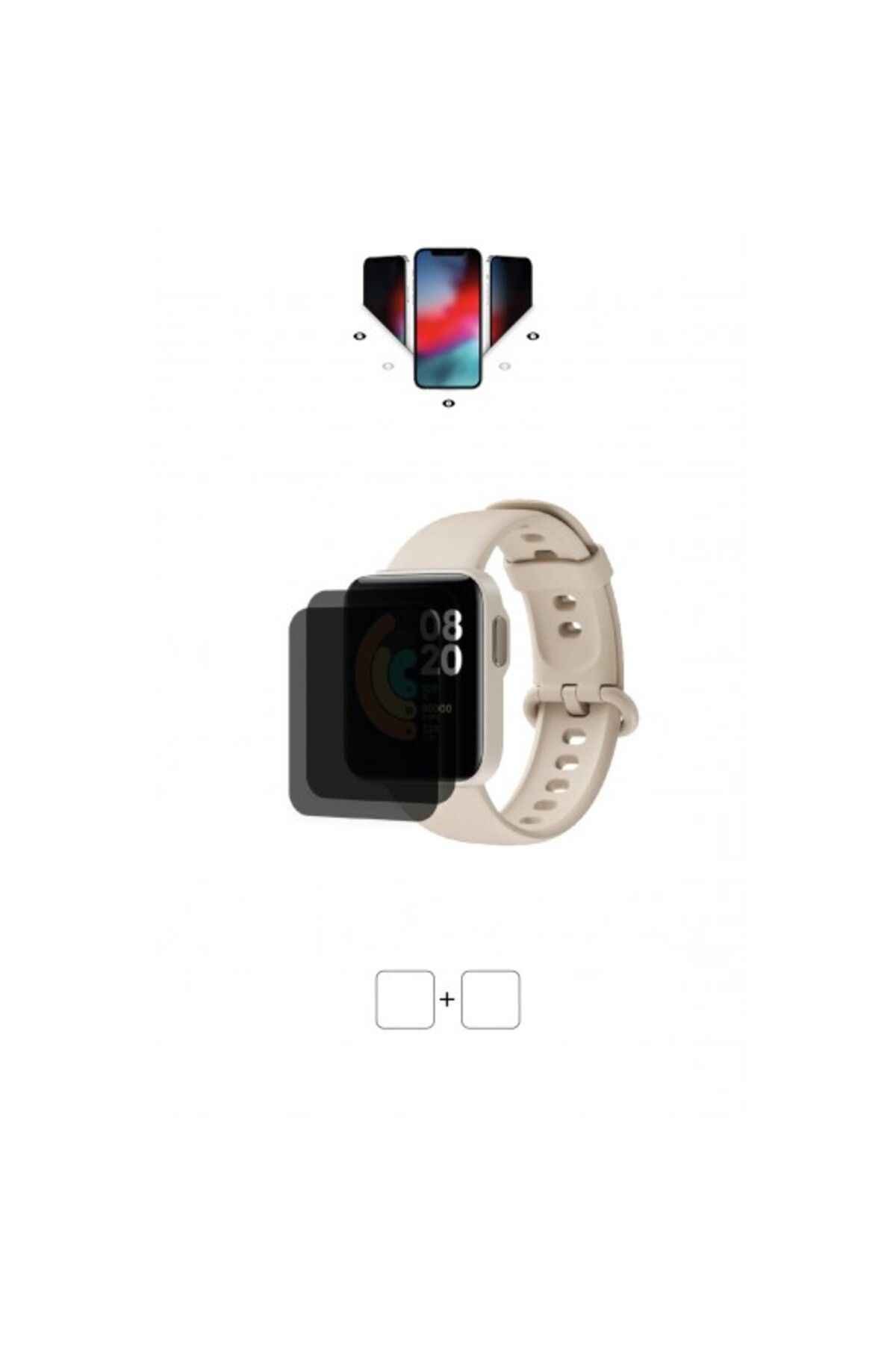 Wrapsol Xiaomi Watch 2 Lite Akılı Saat Mat Hayalet Ekran Koruyucu