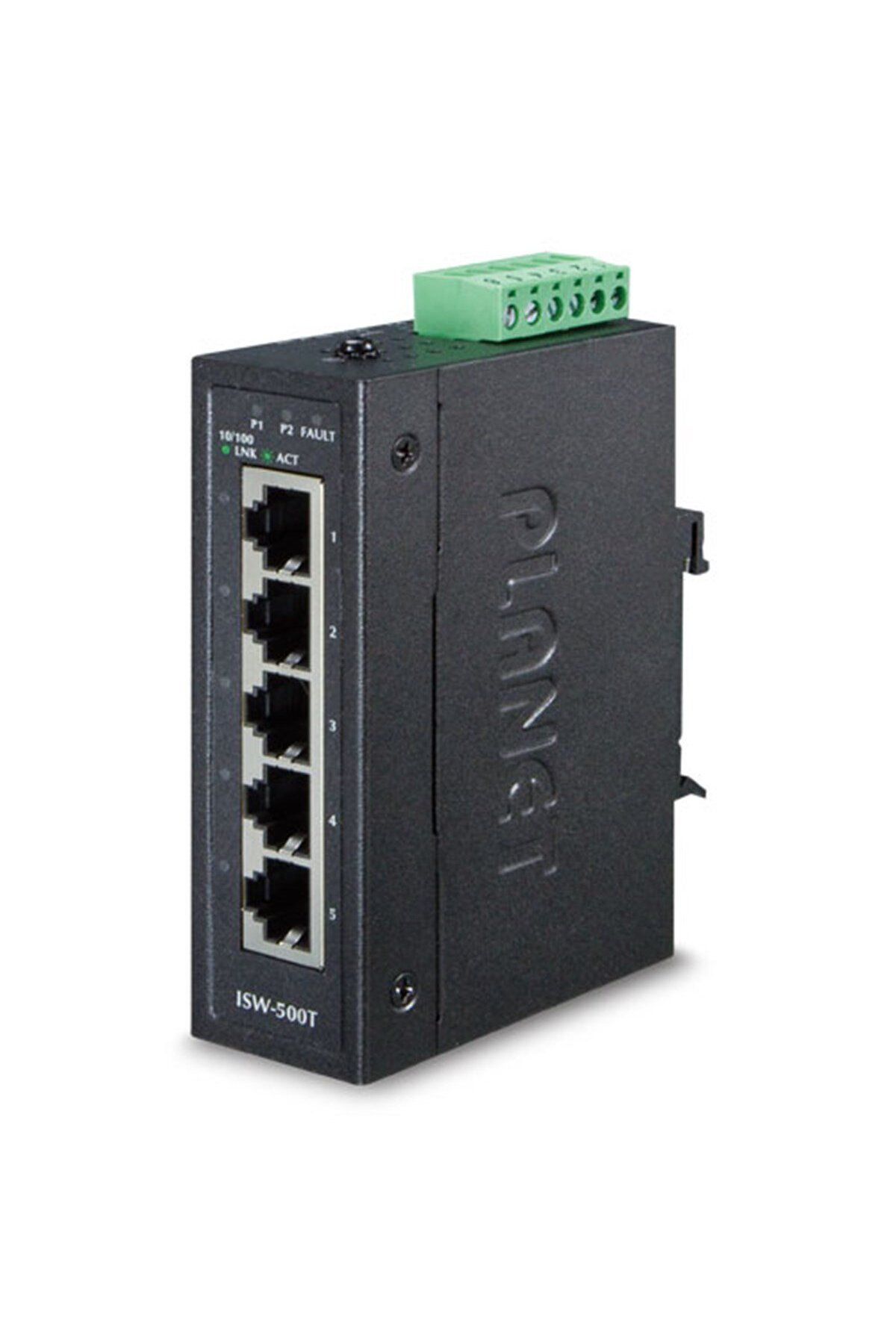 Planet Endüstriyel Tip Ethernet Switch (INDUSTRİAL ETHERNET SWİTCH)
5-port 10/100base-tx Rj-45 Port Ip30,