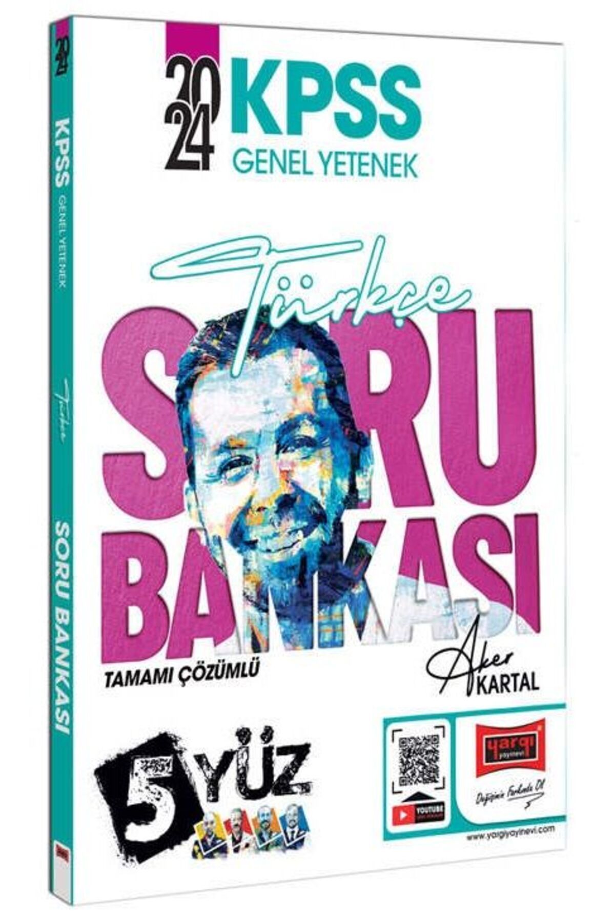Yargı Yayınları Yargı 2024 Kpss Türkçe 5yüz Soru Bankası Çözümlü - Aker Kartal