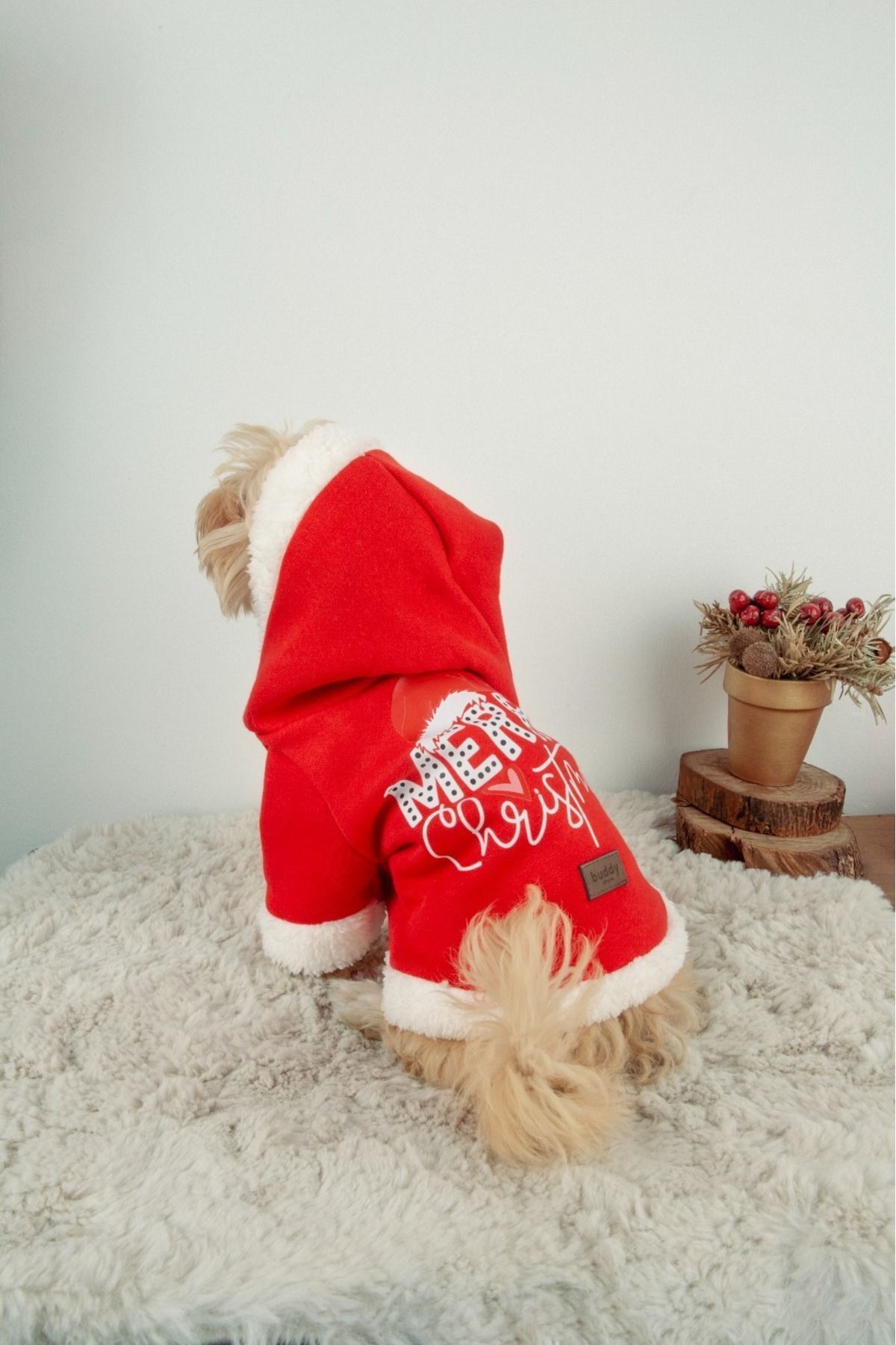 Buddy Store Yılbaşı Kıyafeti - Kedi Ve Köpekler Için Merry Christmas