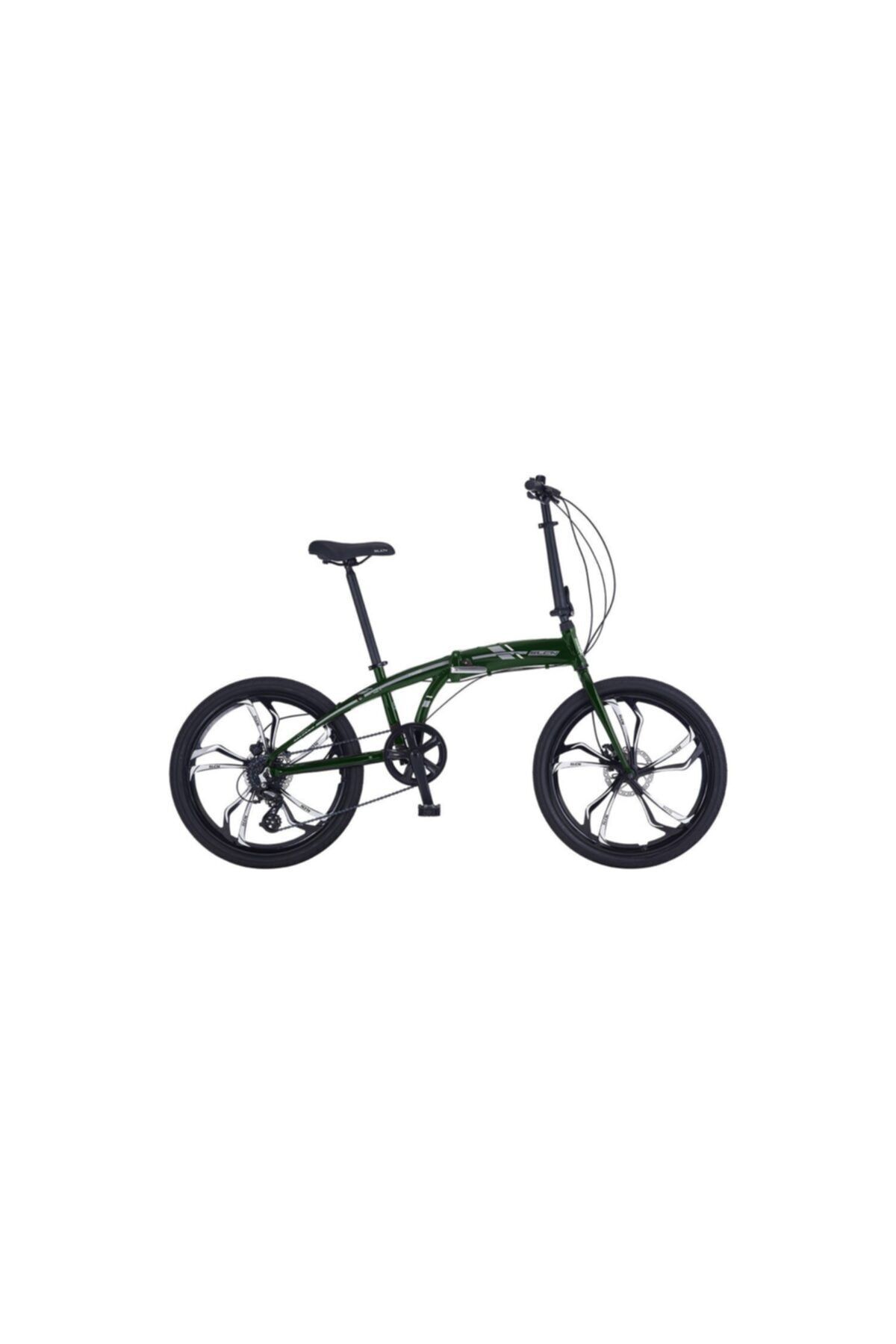 Salcano Slcn 400 24 Hd Shimano Altus Katlanır Bisiklet Metalik Yeşil
