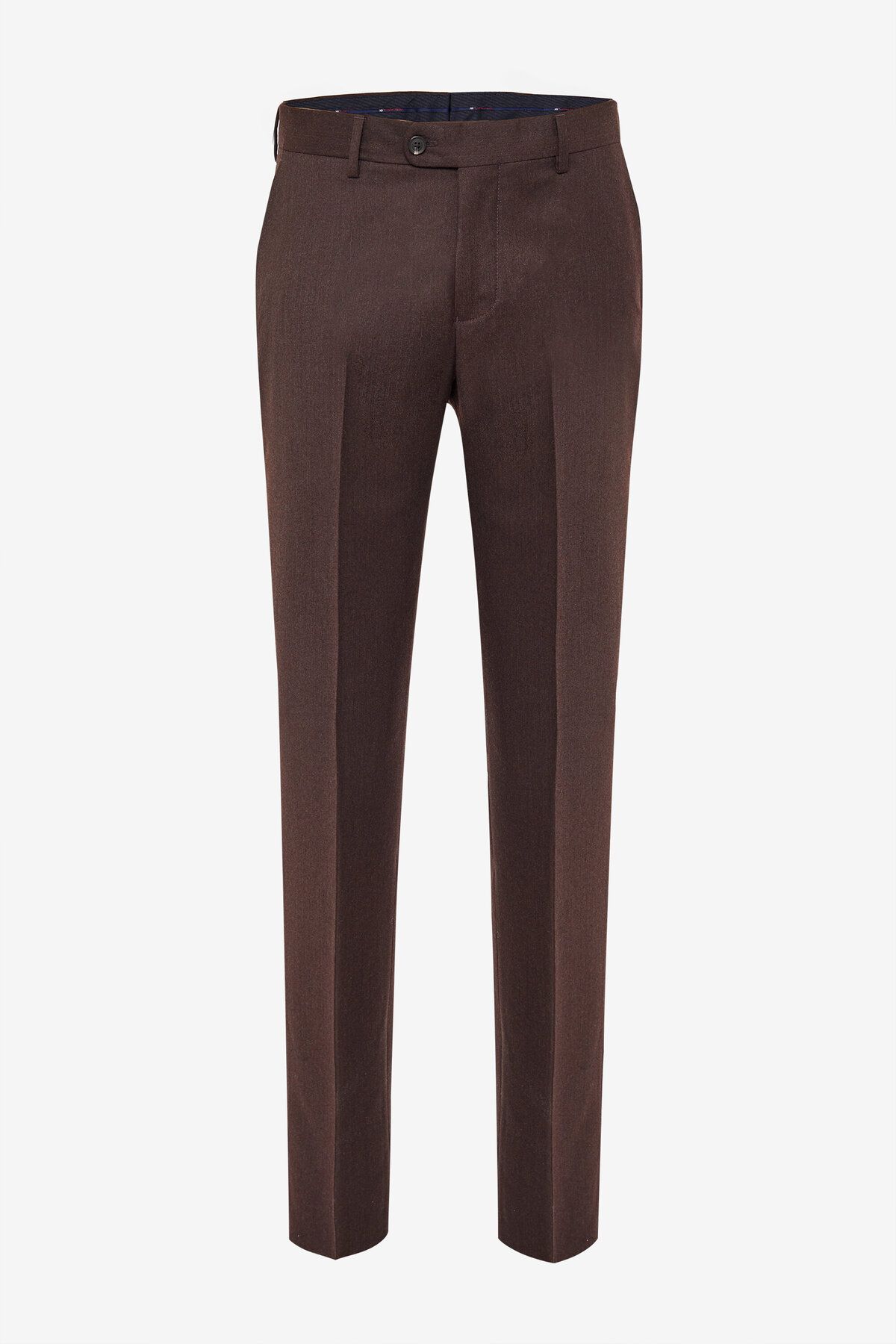 W Collection Bordo Flannel Klasik Pantolon