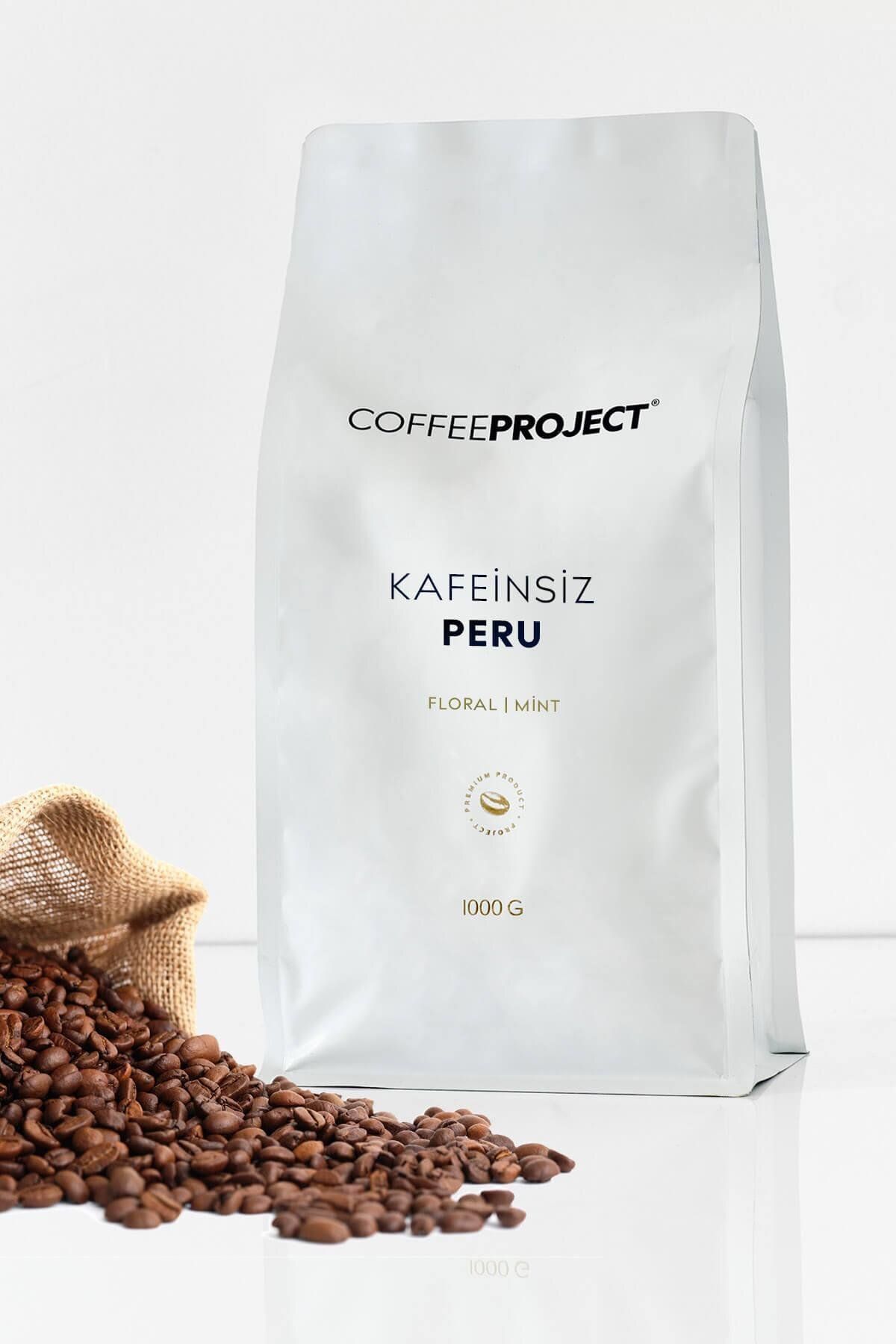 Coffee Project 1 Kg Peru - Kafeinsiz Filtre Kahve | Decaf