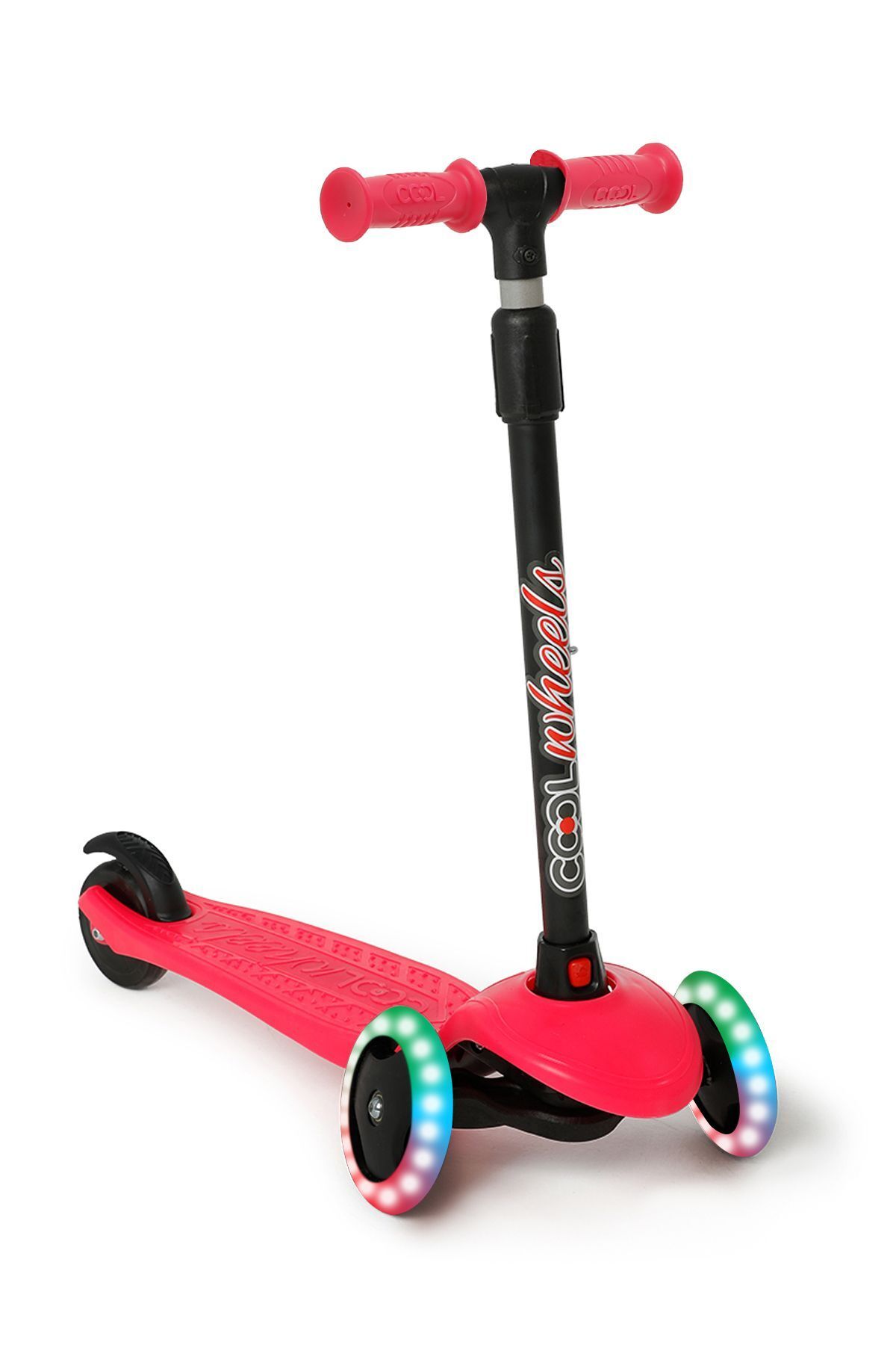 Cool Wheels 3 Toys - Dragon Işıklı Pembe Scooter - Led Işıklı Scooter - Fr59458 3+ Yaş Pembe
