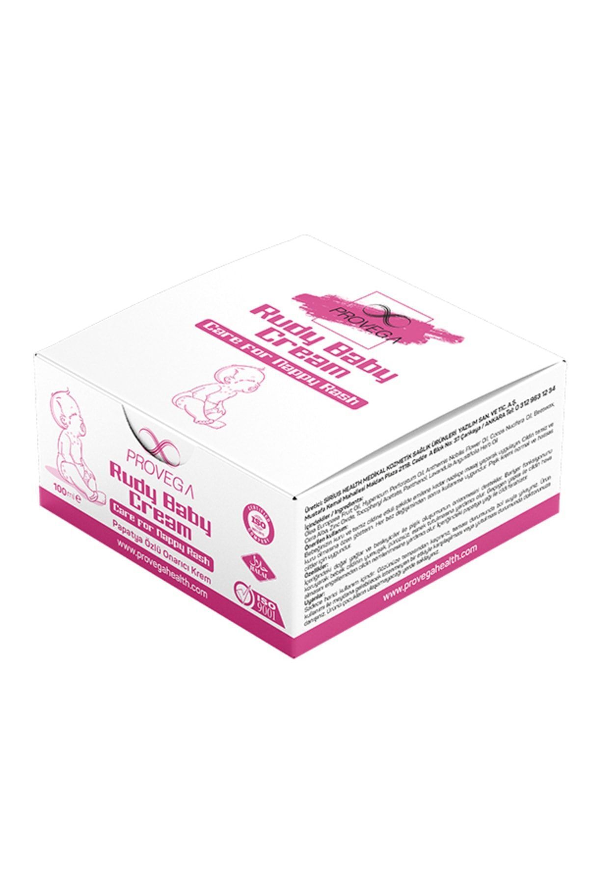 Provega Bebek Pişik Önleyici Krem - Rudy Baby Cream Nappy Rash - 100 ml
