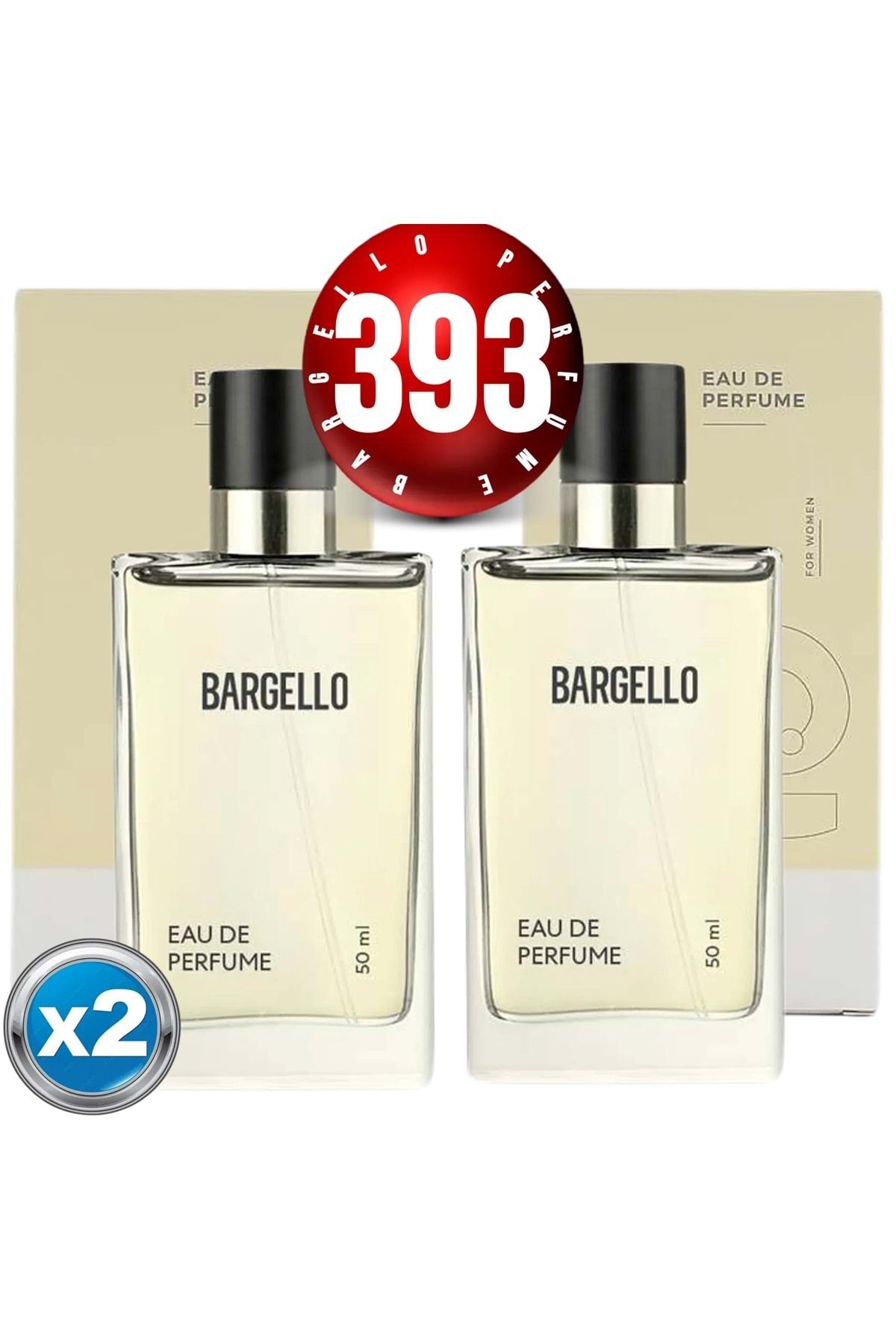 Bargello 393x2(2ADET) Kadın Parfüm Floral 50 ml Edp