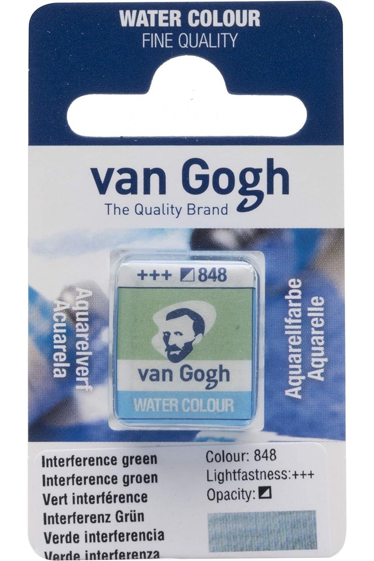 Talens Van Gogh Suluboya Tablet Interference Green