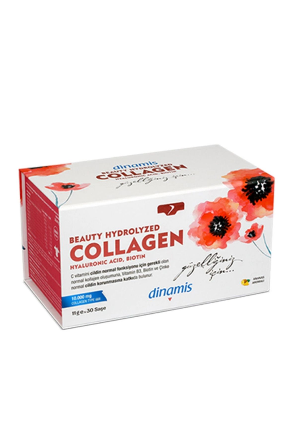 DİNAMİS Dinamis Beauty Hydrolyzed Collagen Içeren Takviye Edici Gıda 11 G X 30 Saşe