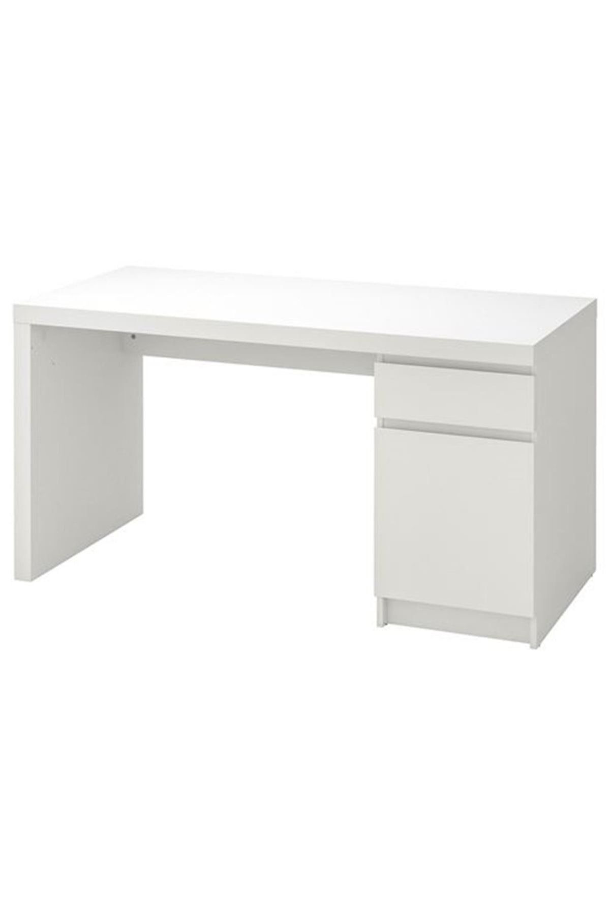 IKEA Malm Beyaz Çalışma Masası 140x65