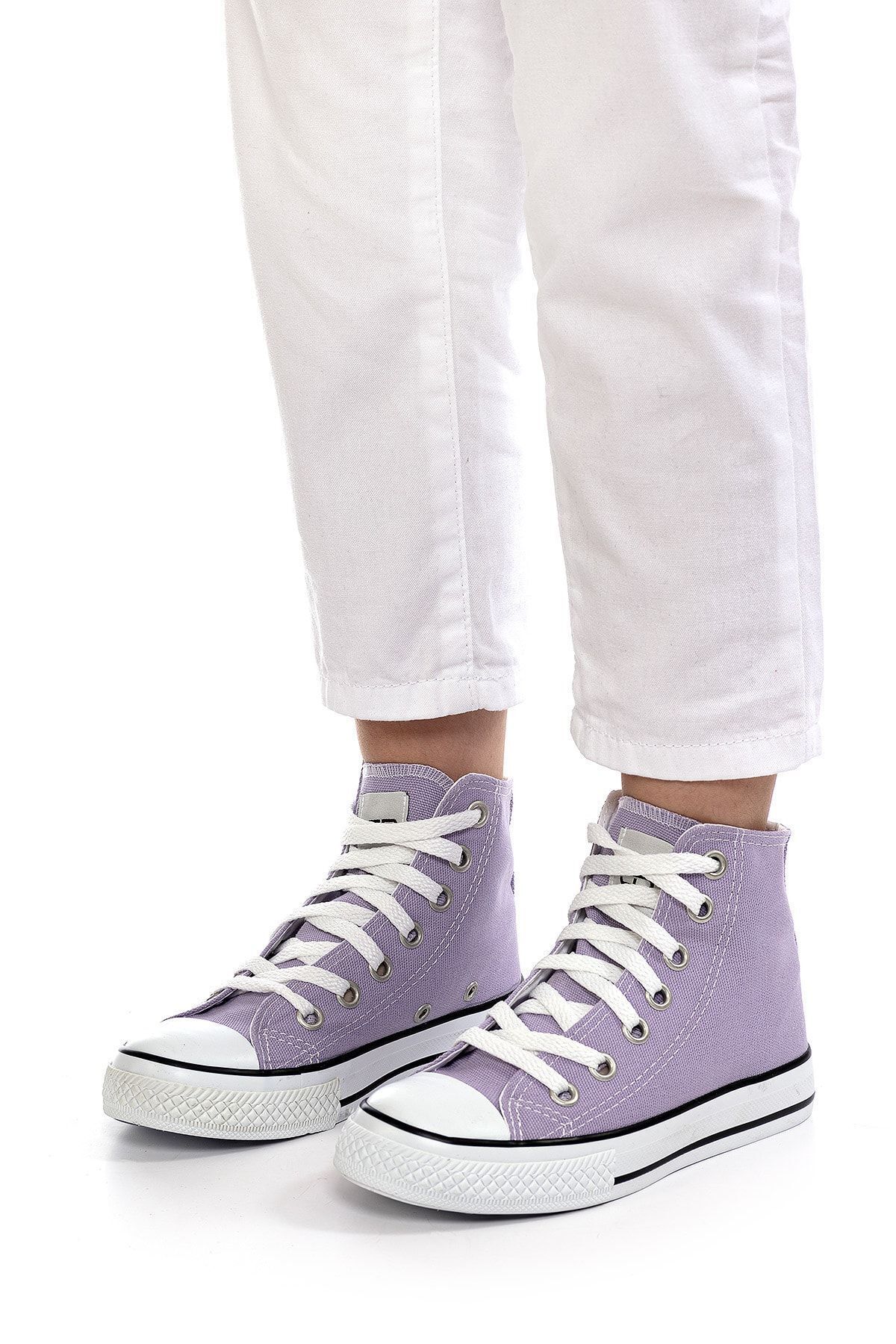 Solo Bag Solo Shoes&bag Lila Çocuk Unisex Bilekli Spor Günlük Ayakkabı