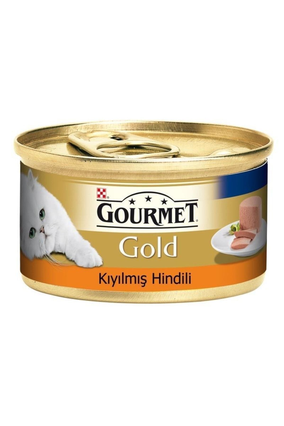 Gourmet Gold Kıyılmış Hindi Etli Kedi Konservesi 85gr
